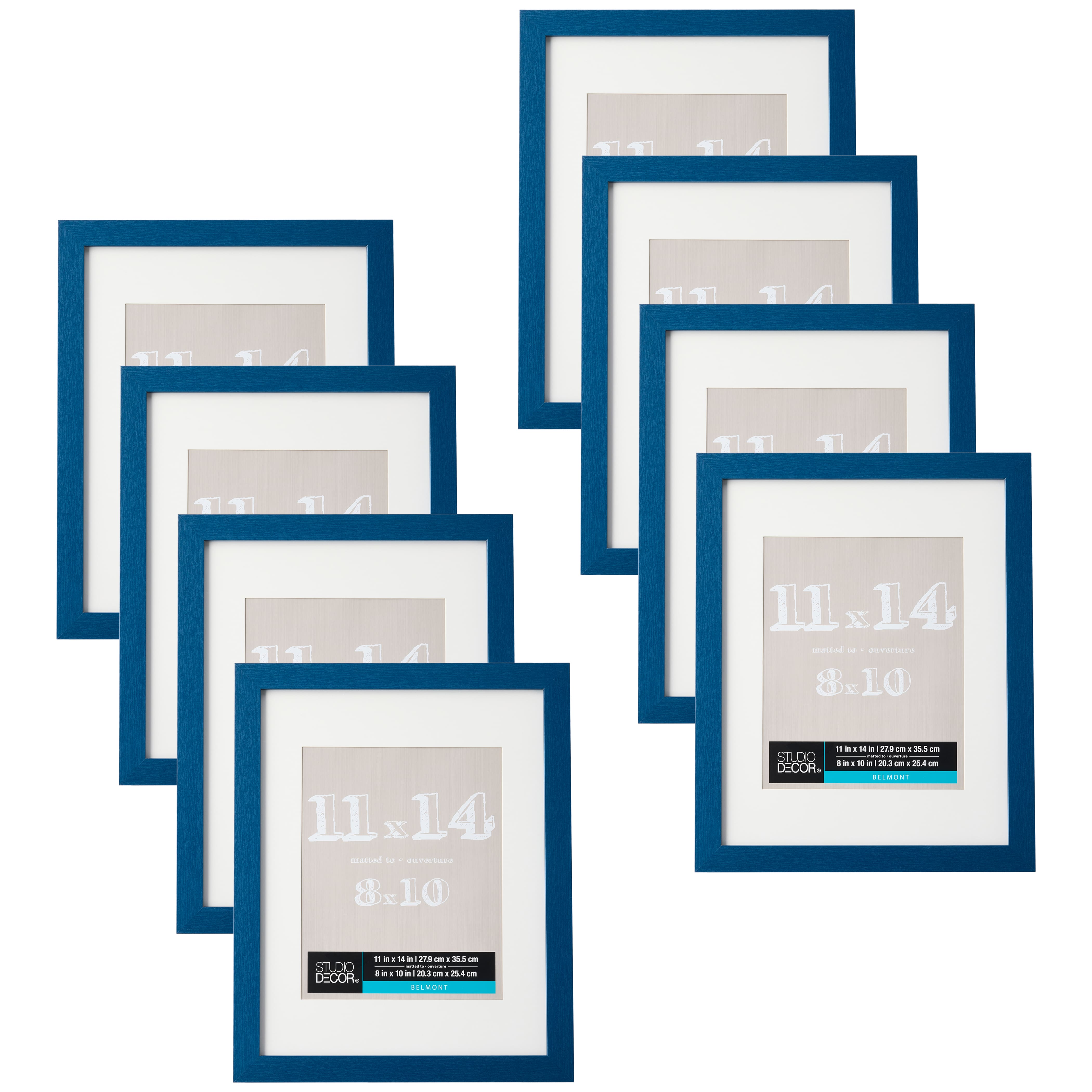 8 Pack: Sapphire Blue Belmont Picture Frame by Studio Décor®
