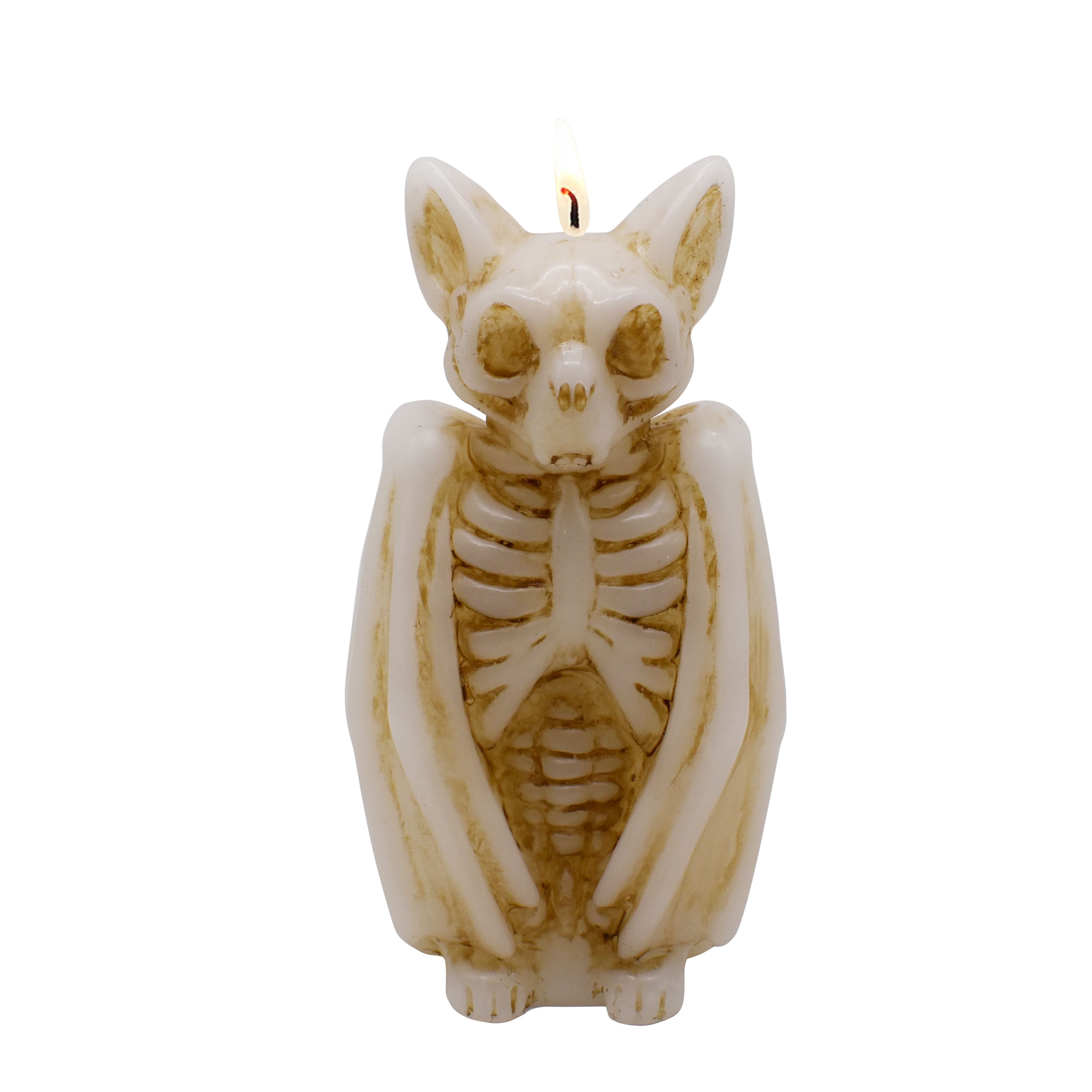 6.25" Bat Skeleton Unscented Candle by Ashland®