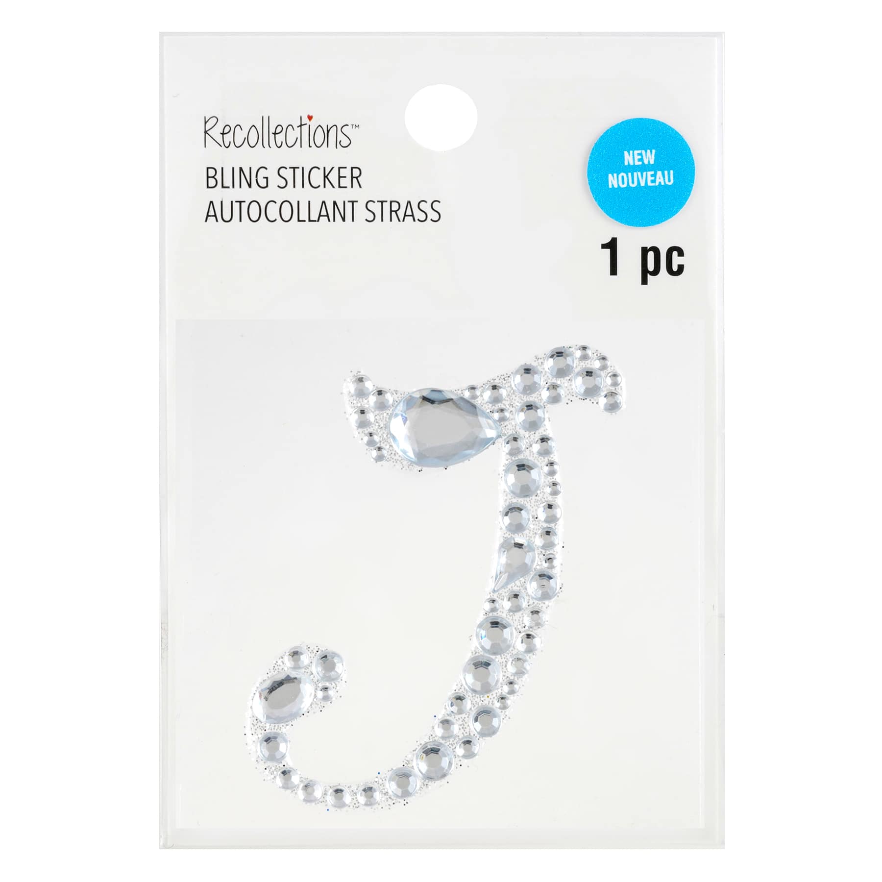 12 Pack: Bling Alphabet Letter Sticker by Recollections™