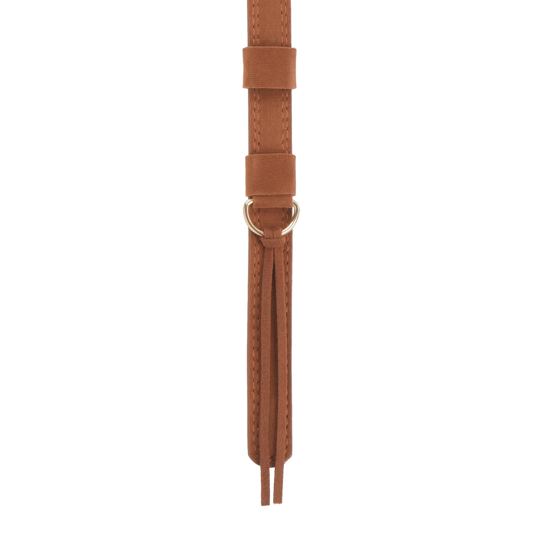 23.5" Tan Faux Leather Cowboy Hat Chain by Make Market®