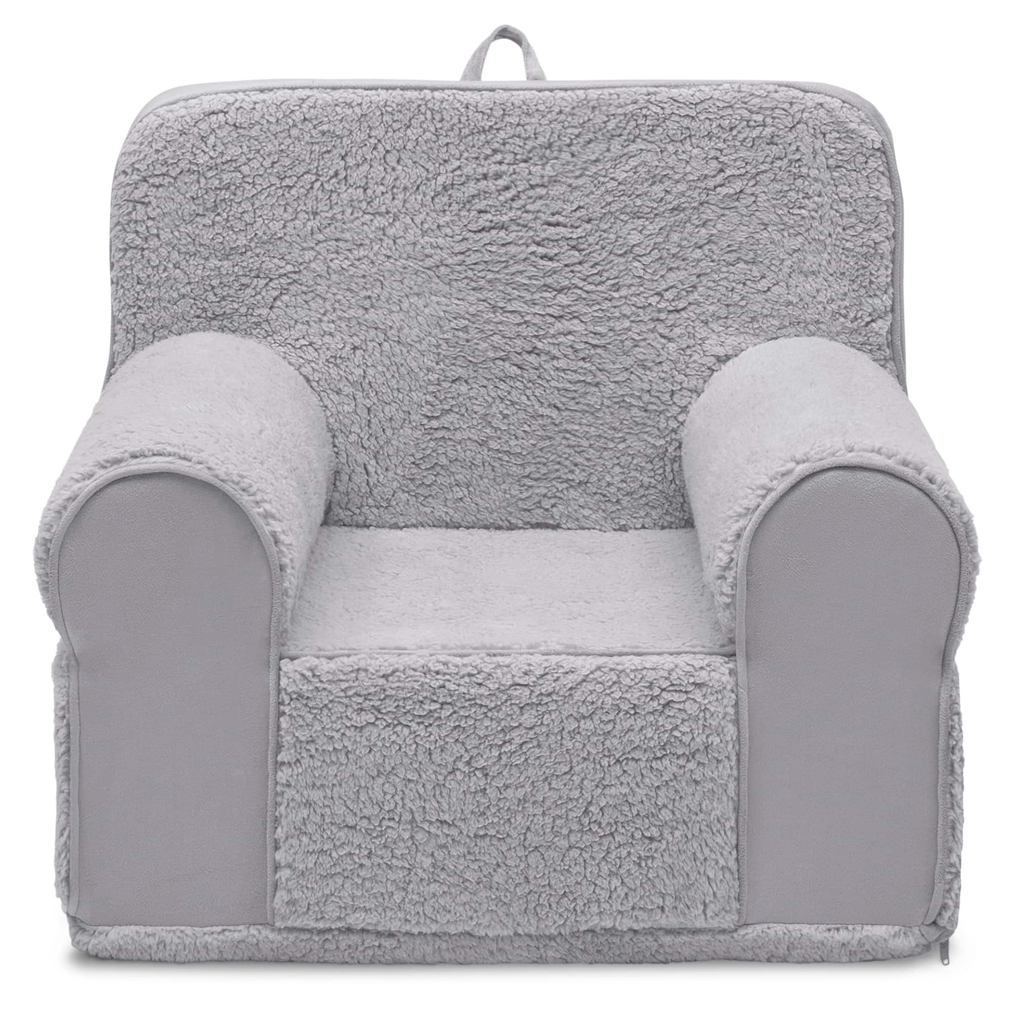 Deluxe Sherpa Suede Chair
