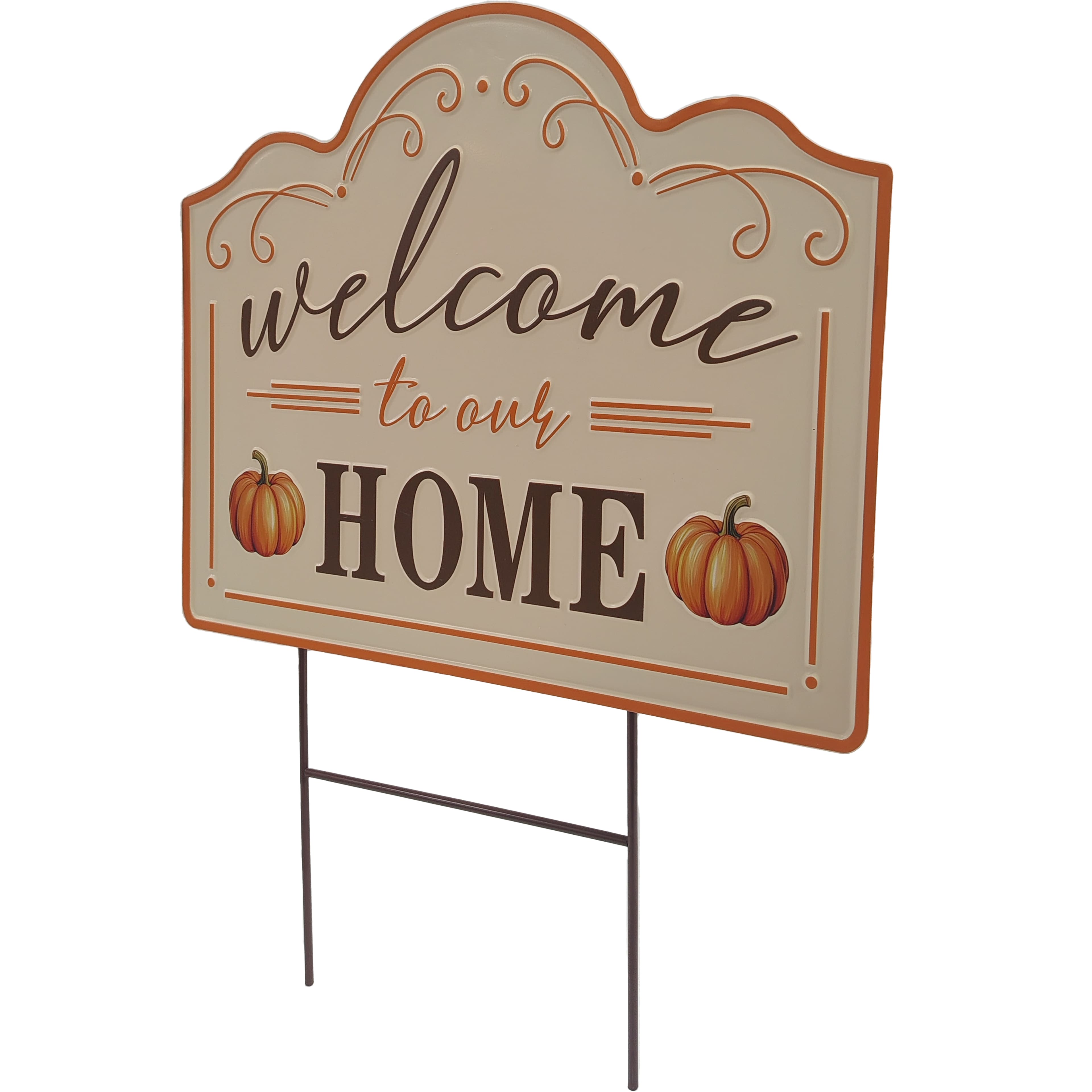 20" Welcome to Our Home Metal Yard Stake by Ashland®