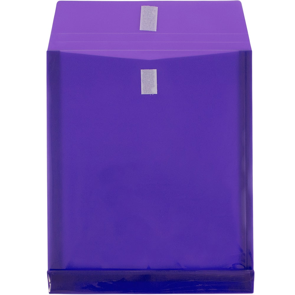 JAM Paper VELCRO® Closure 9.75" x 11.75" Expandable Open End Envelopes