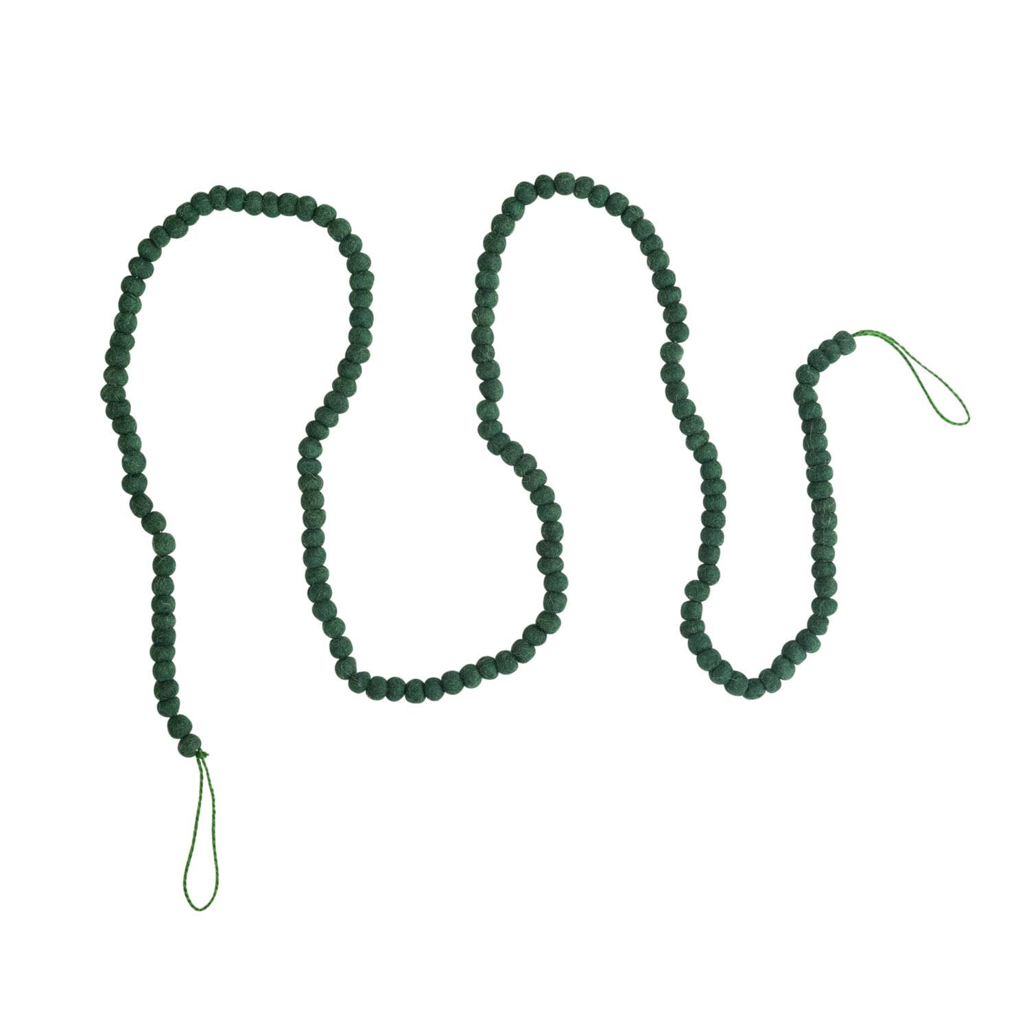 Hello Honey® 6ft. Wool Felt Ball Garland