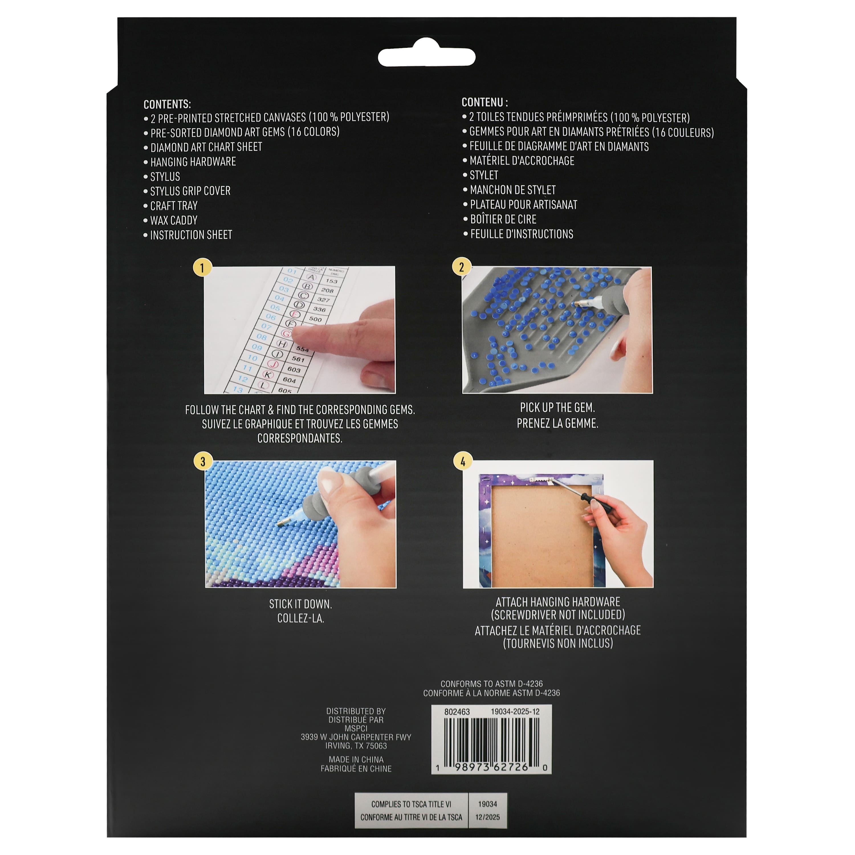 8" x 10" Gummy Bear Diamond Art Kit by Make Market®