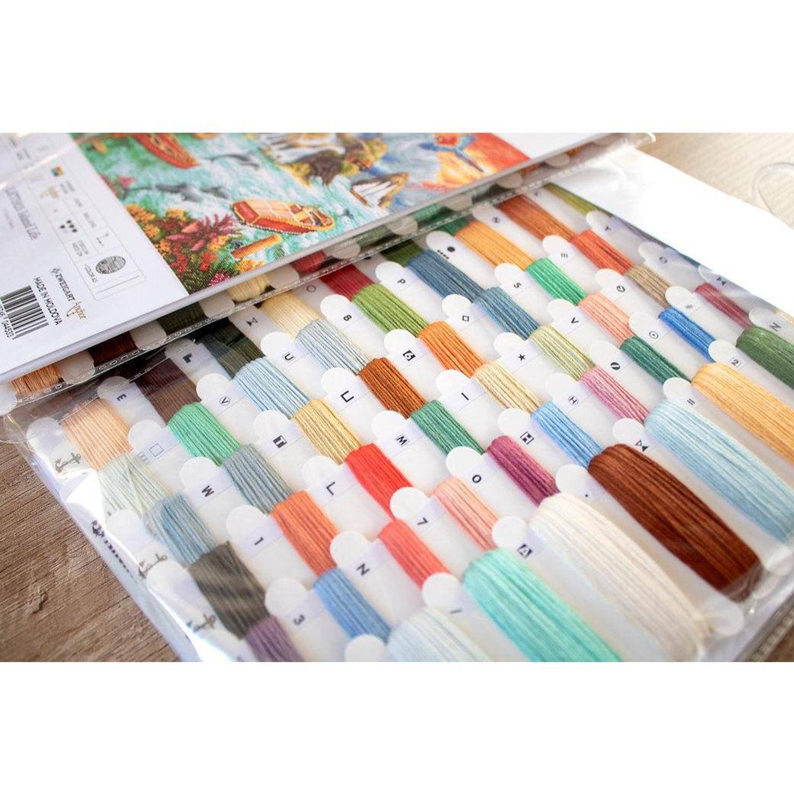 Letistitch Island Life Counted Cross Stitch Kit