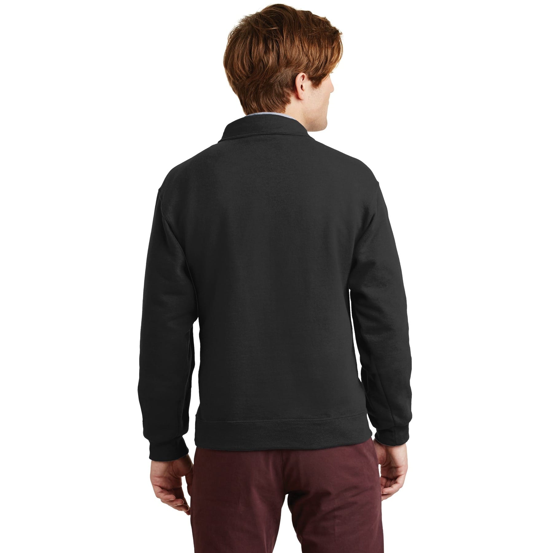 JERZEES® Super Sweats® NuBlend® 1/4 Zip Cadet Collar Sweatshirt