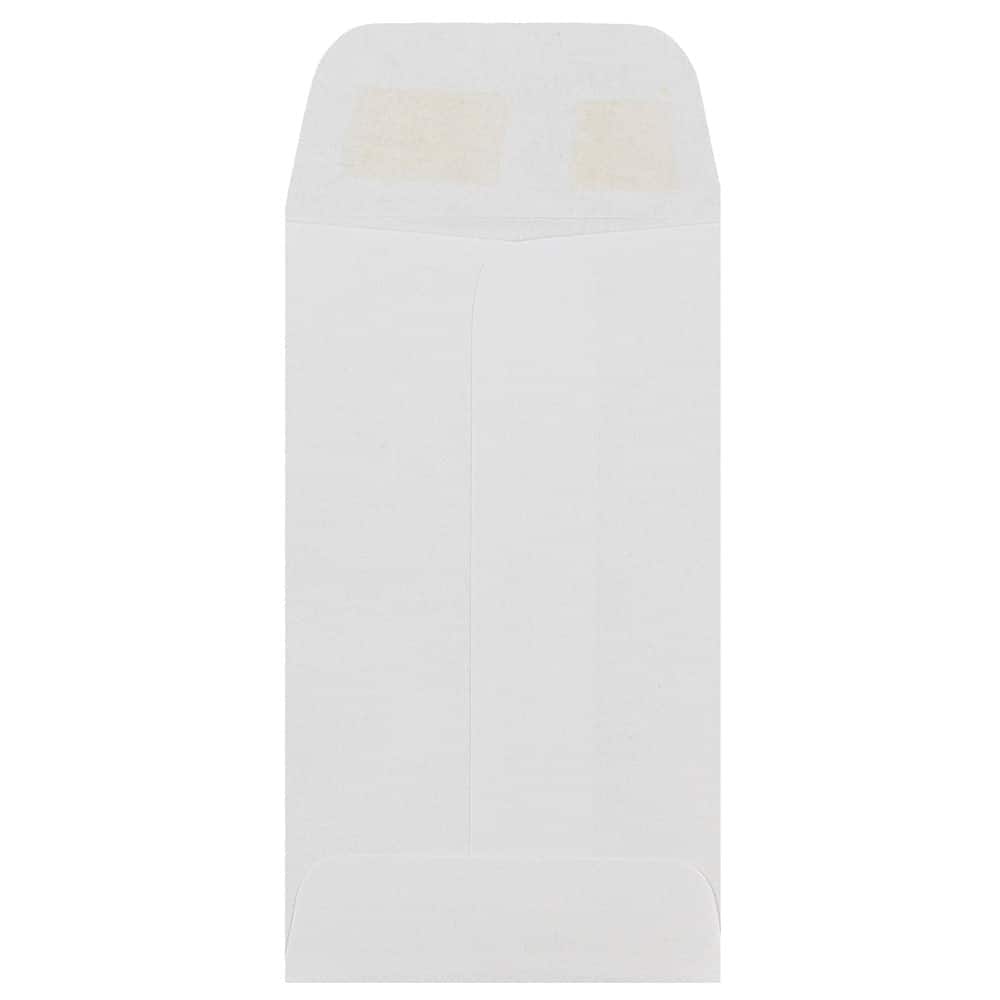 JAM Paper White #3 Coin Business Commercial Envelopes