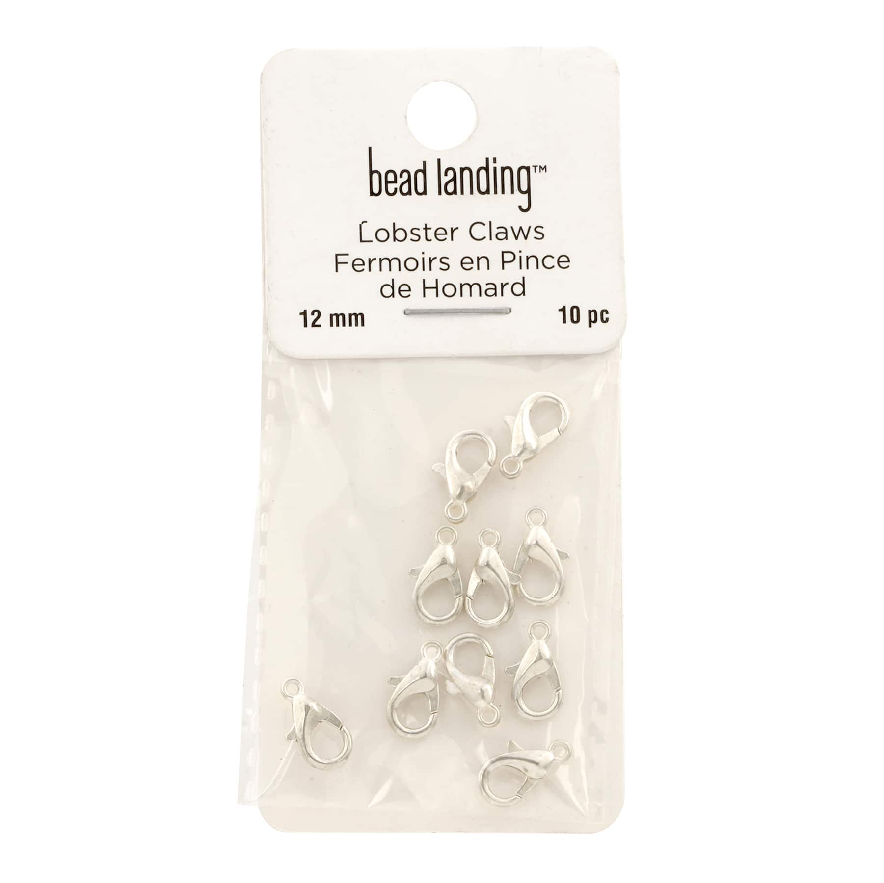 12 Packs: 10 ct. (120 total) 12mm Lobster Claw Clasps by Bead Landing™