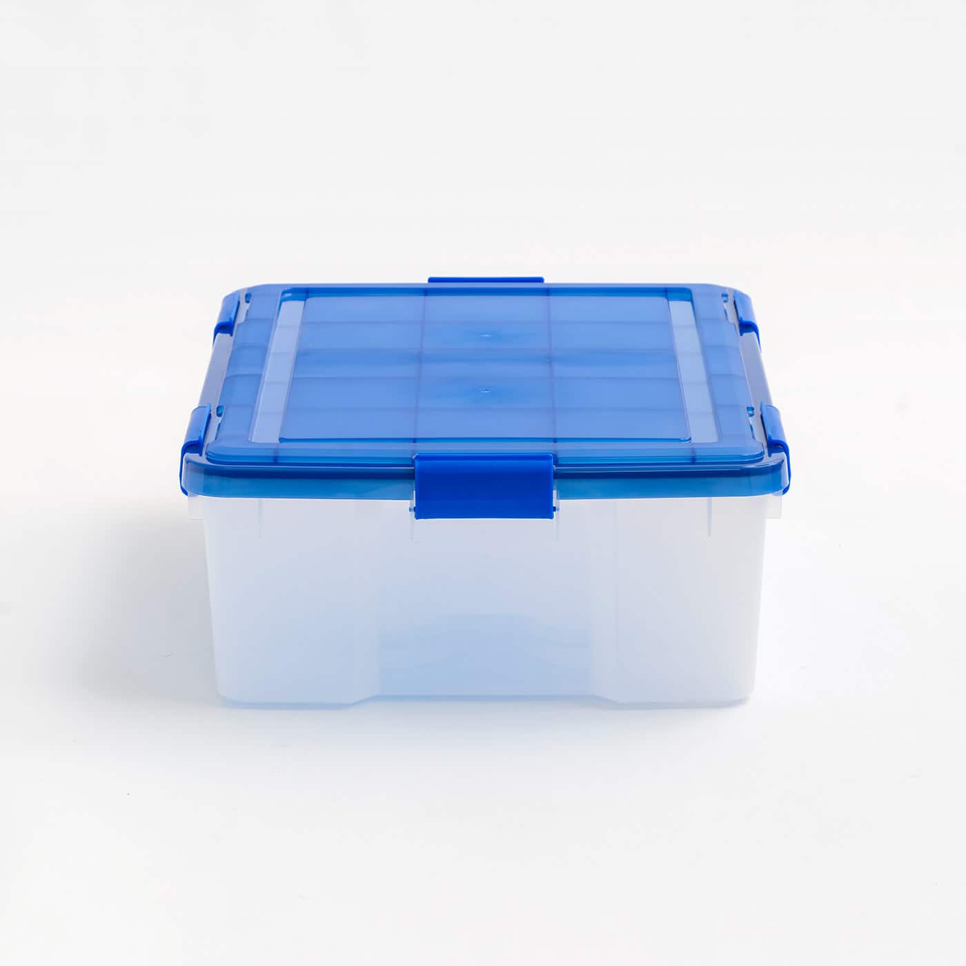 IRIS® Letter & Legal Size Element Resistant Clear File Box
