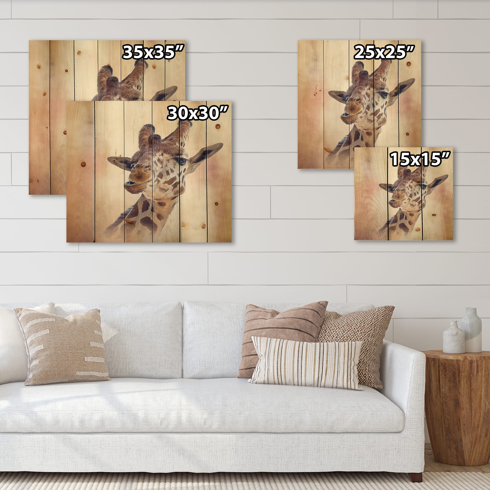 Designart - Portrait of A Giraffe I