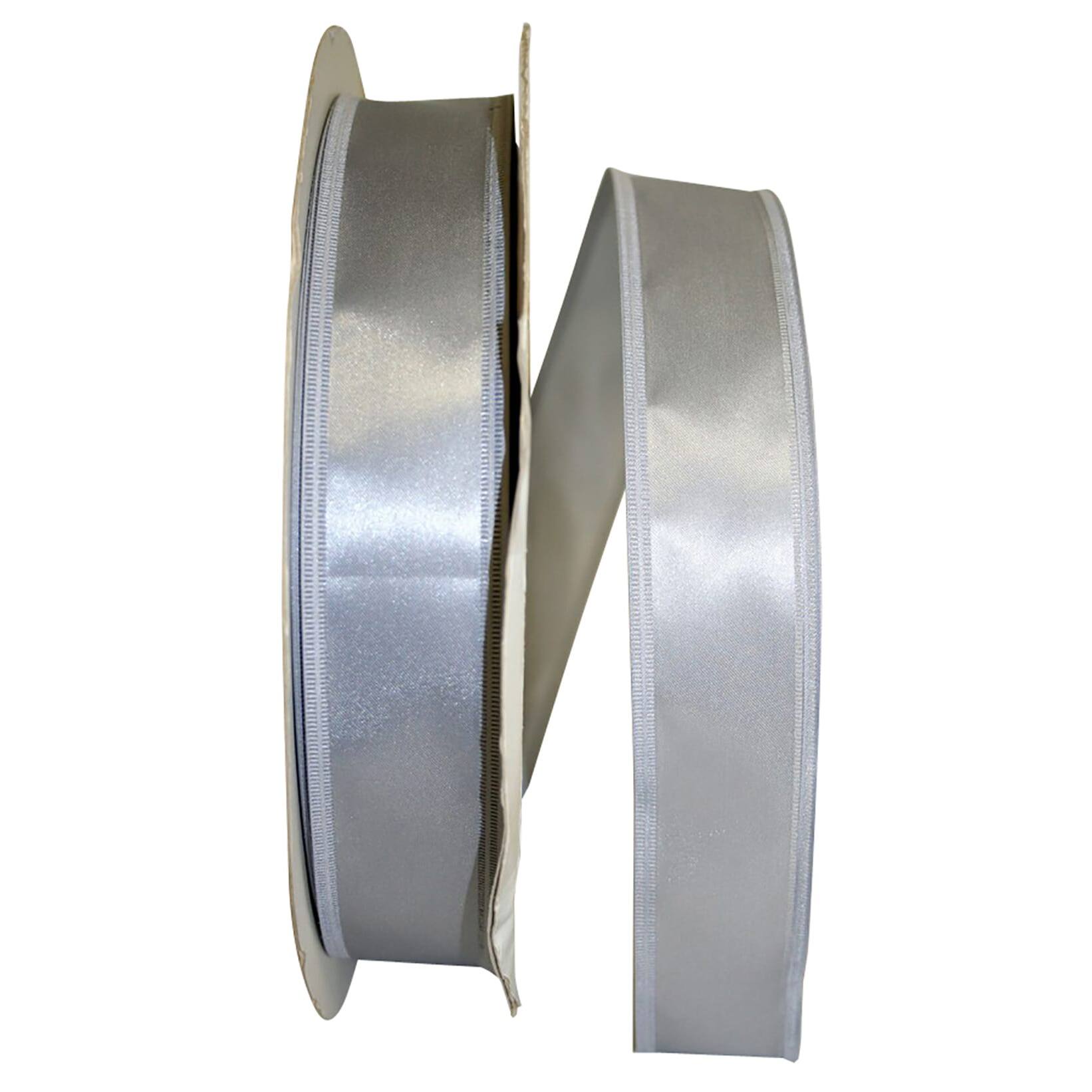 JAM Paper 1.5" x 100yd. Dyna Satin EZ Wired Ribbon