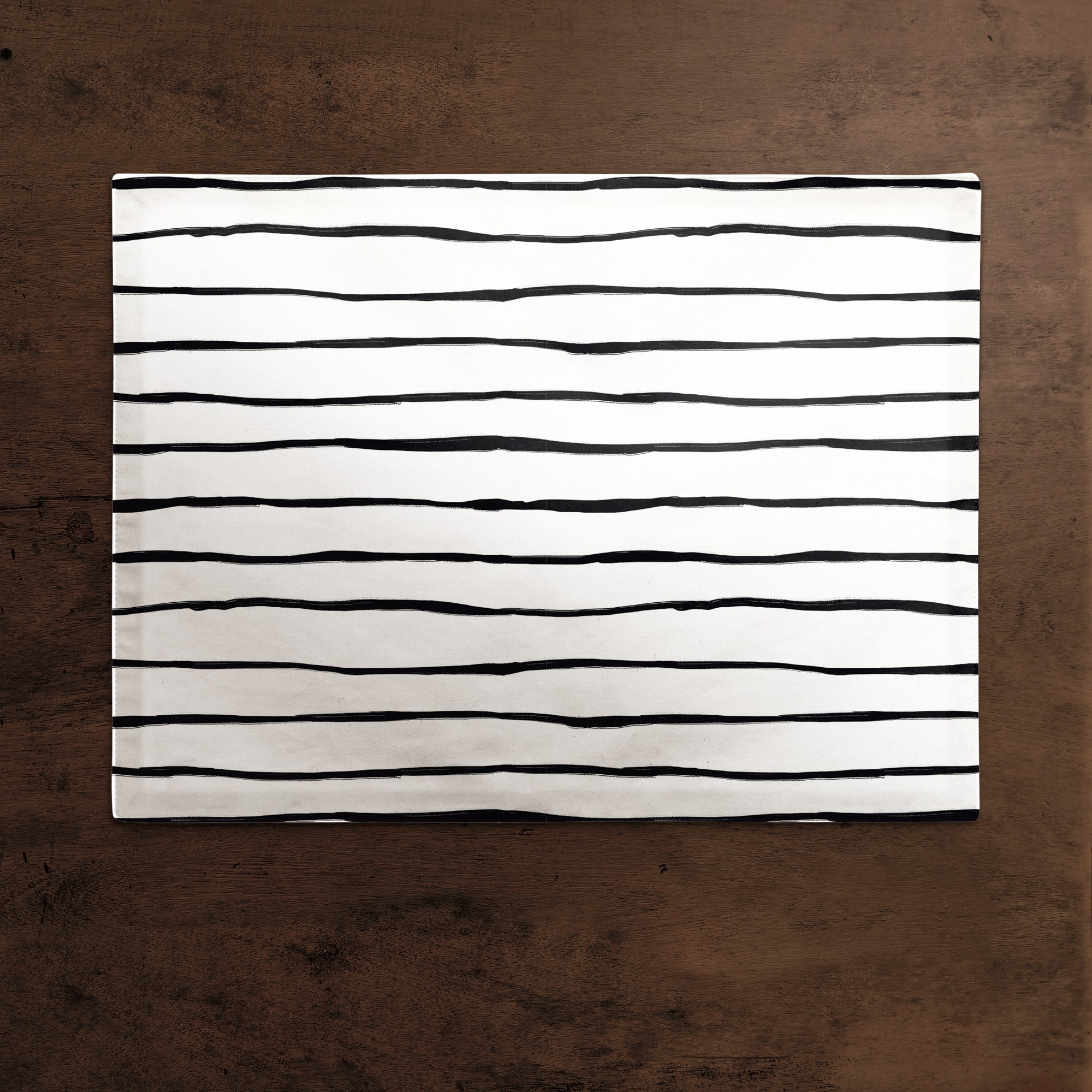 Painted Stripes 18" x 14" Cotton Twill Placemat