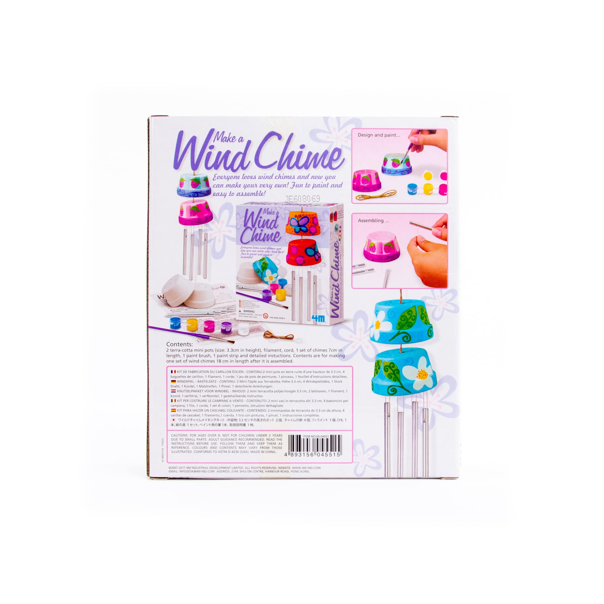 Toysmith 4M Make A Wind Chime Craft Kit