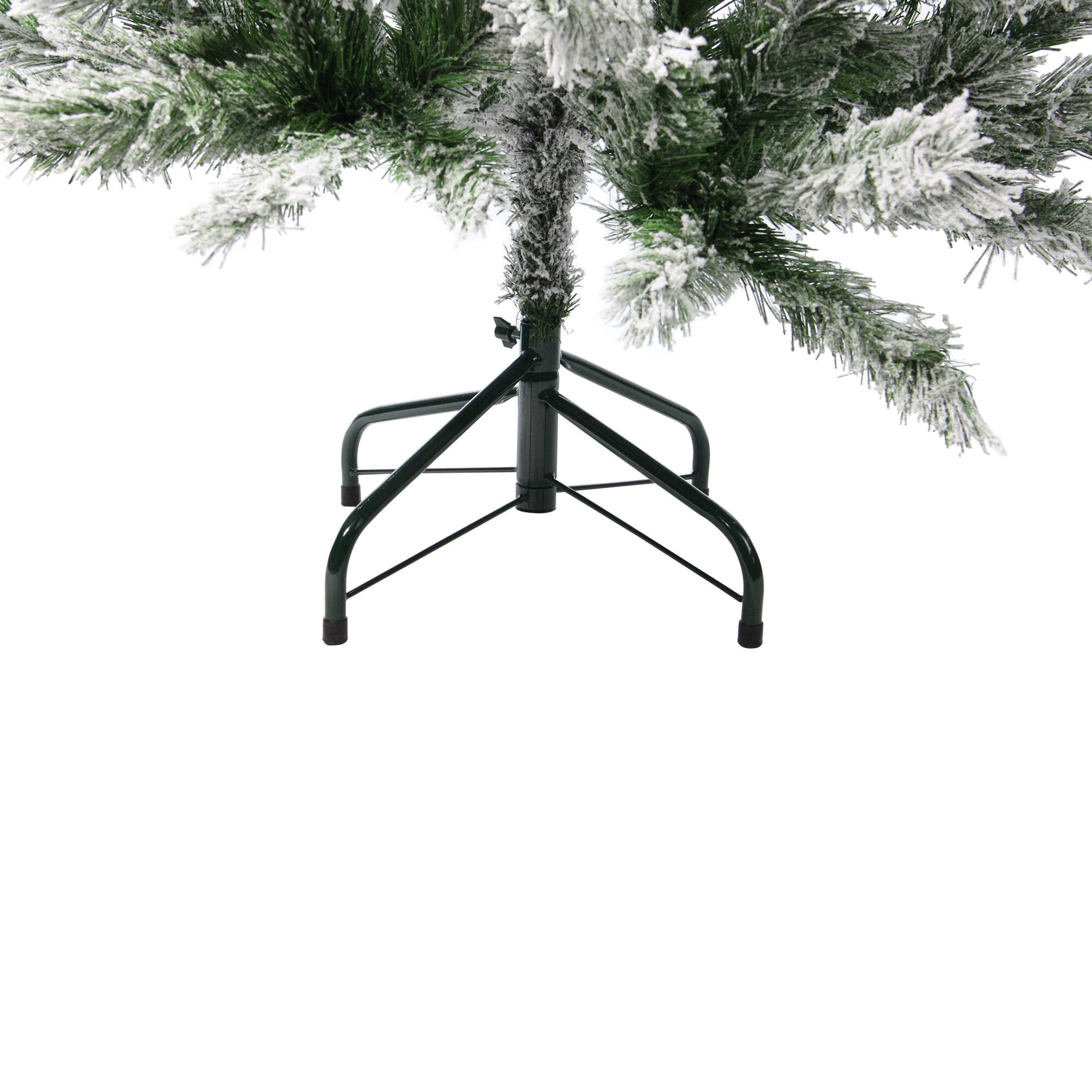 4ft. Unlit Flocked Angel Pine Artificial Christmas Tree