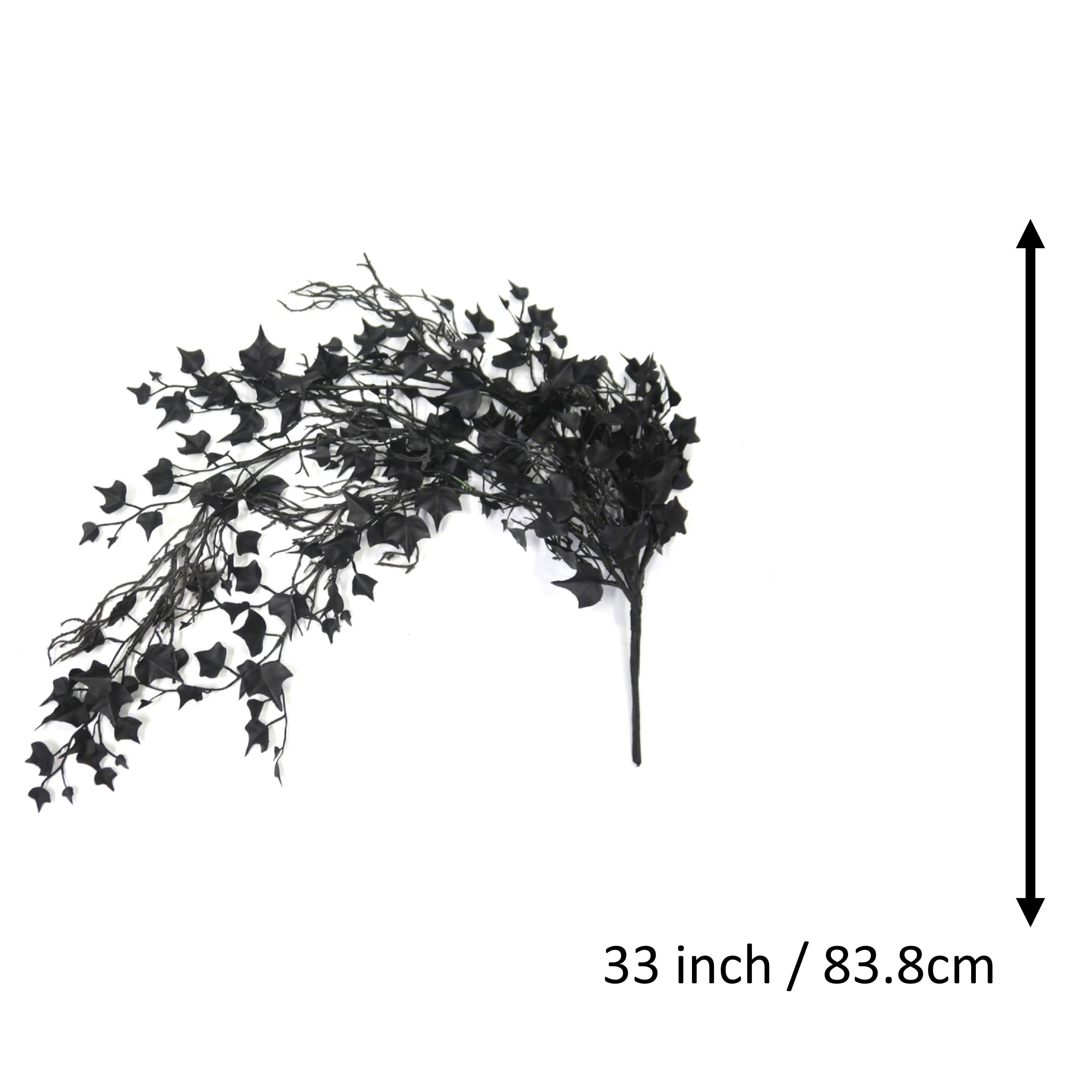 33" Black Hanging Twig Ivy Bush by Ashland®