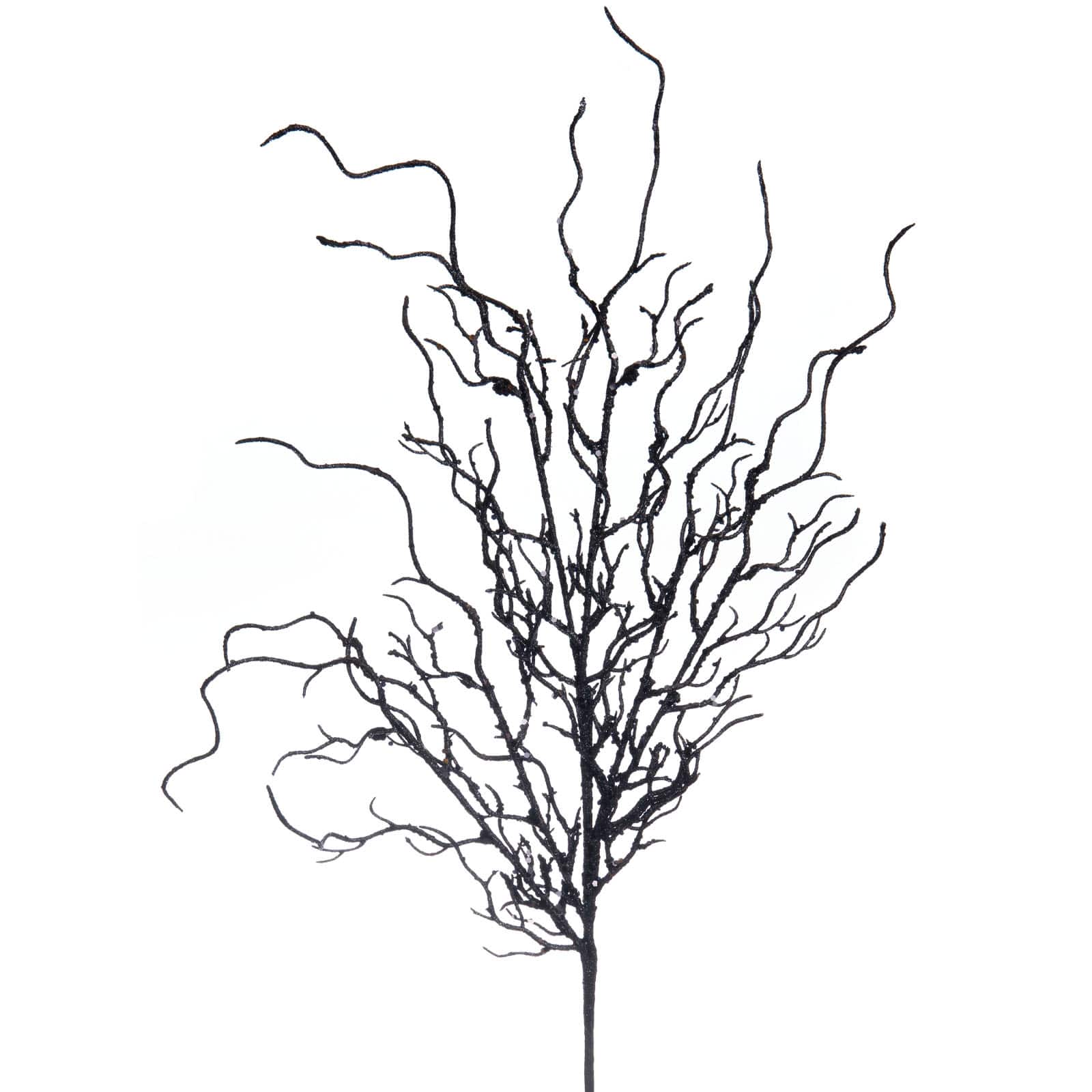 27" Black Glitter Twig Pick by Ashland®