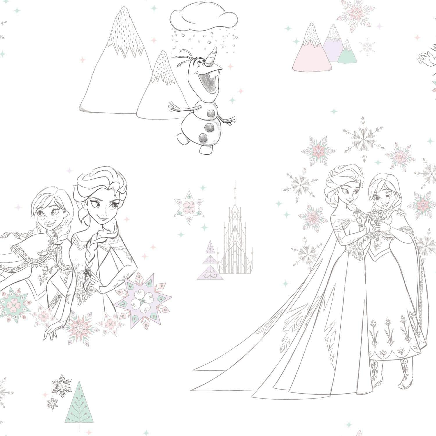 RoomMates Disney Frozen Peel & Stick Wallpaper