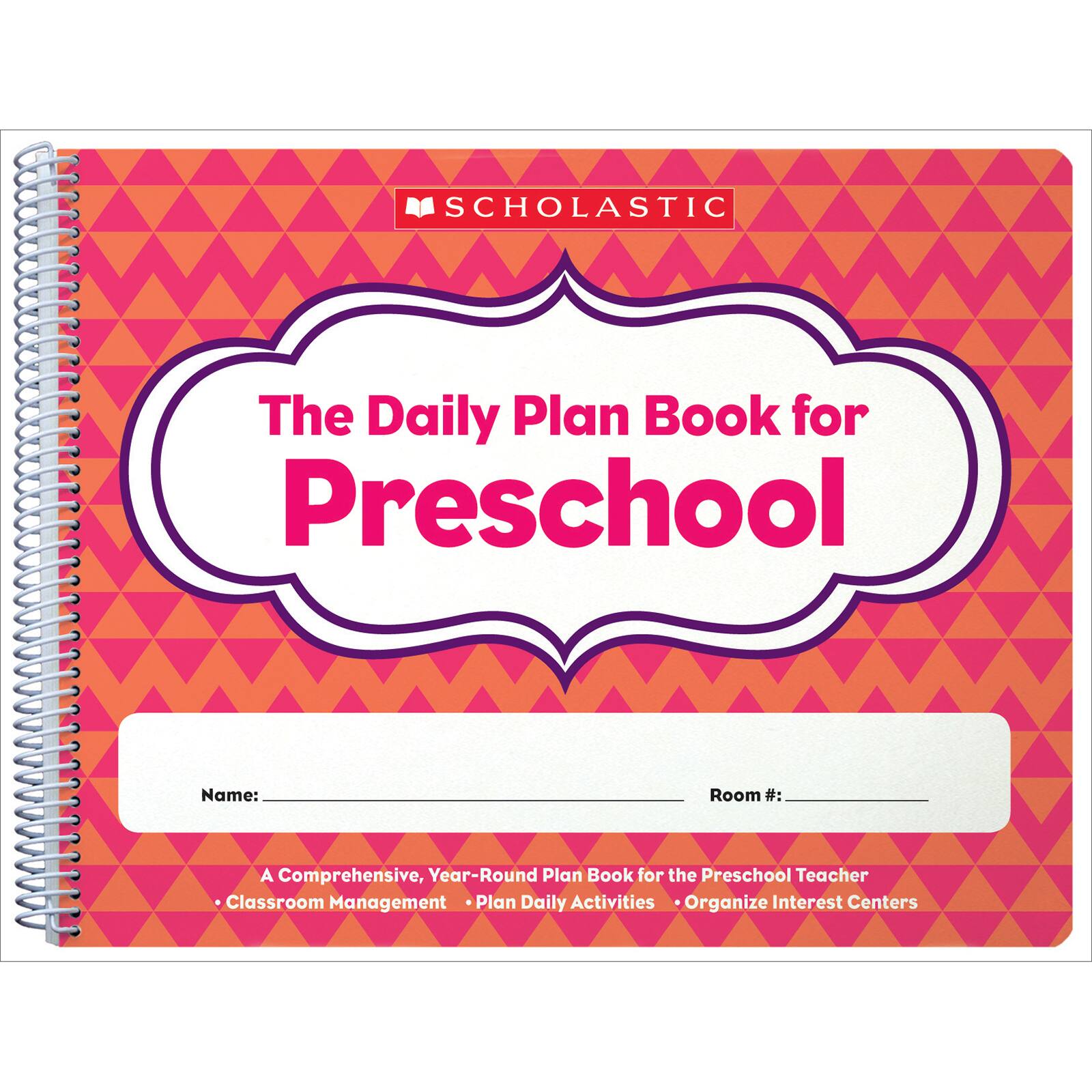 Scholastic The Daily Plan Book for Preschool, 2ct.