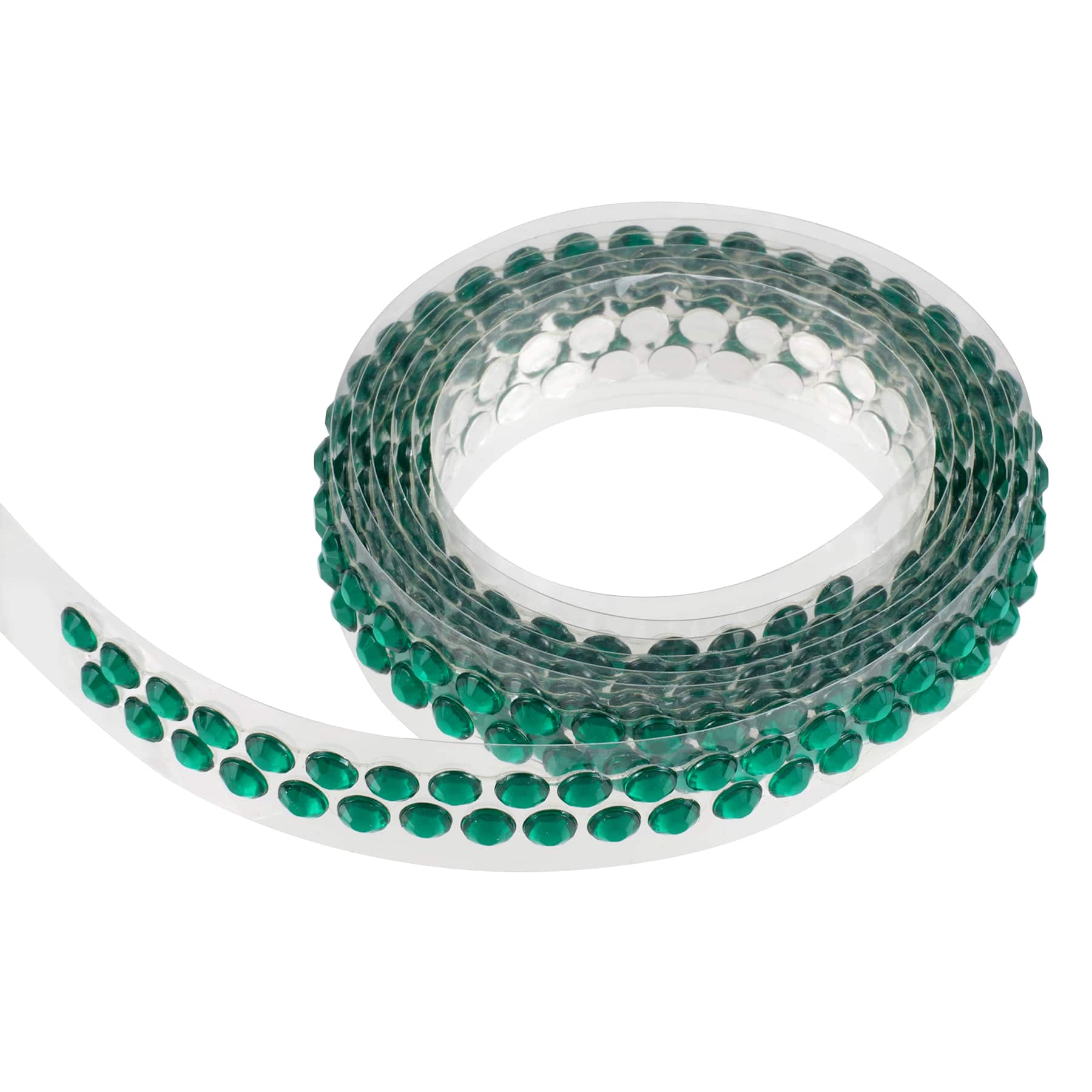12 Pack: Bling on a Roll™ Dark Green Rhinestone Adhesives by Recollections™