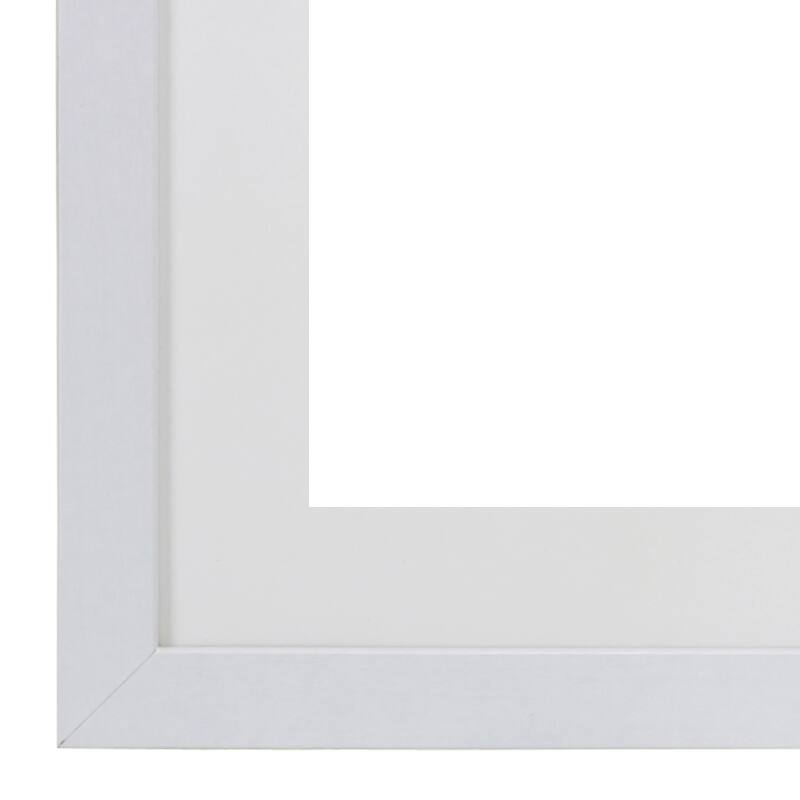 White Belmont Frame with Mat by Studio Décor®