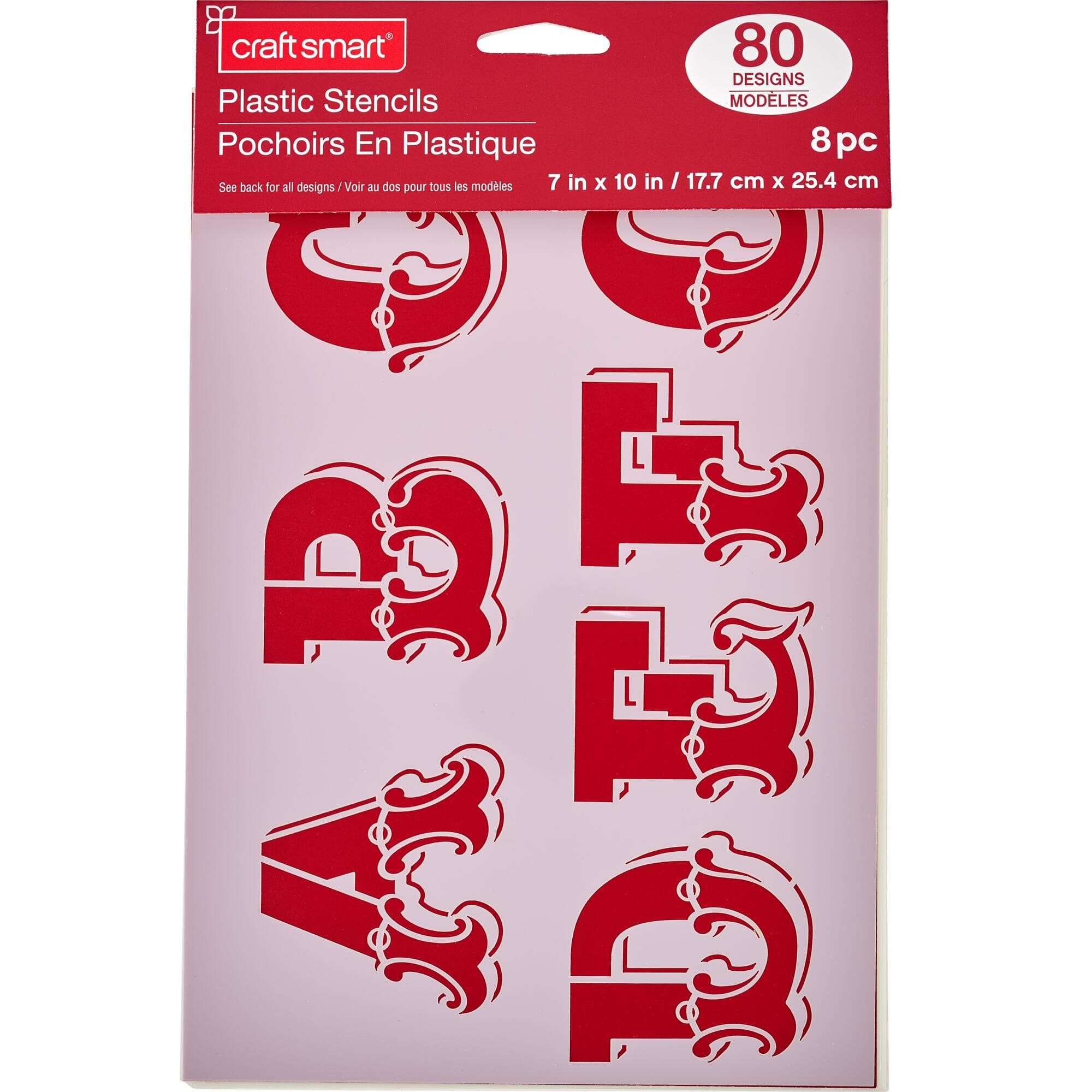 Circus Alphabet Stencils, 7" x 10" by Craft Smart®