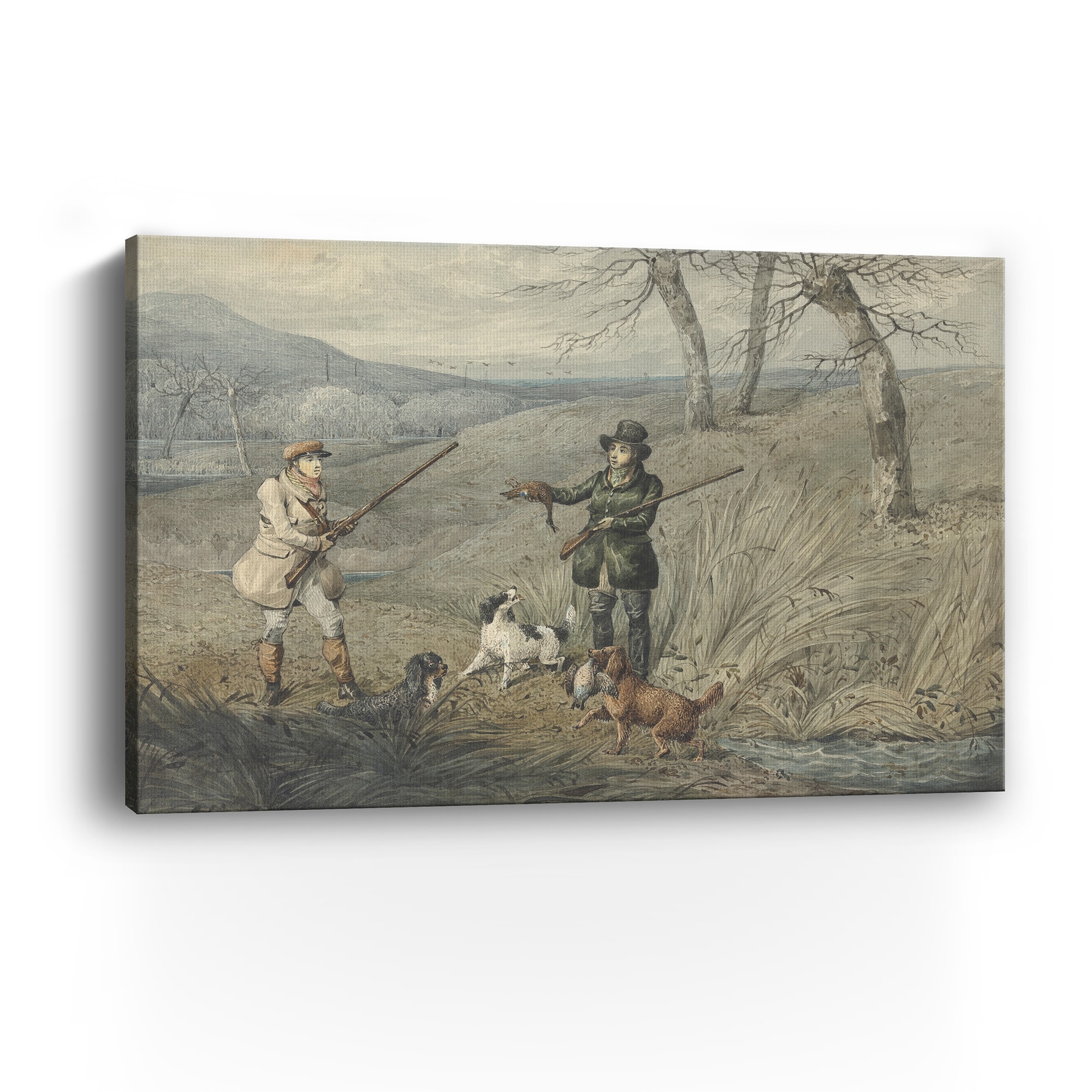 Lumaprints Wild Duck Shooting Canvas Giclée Art