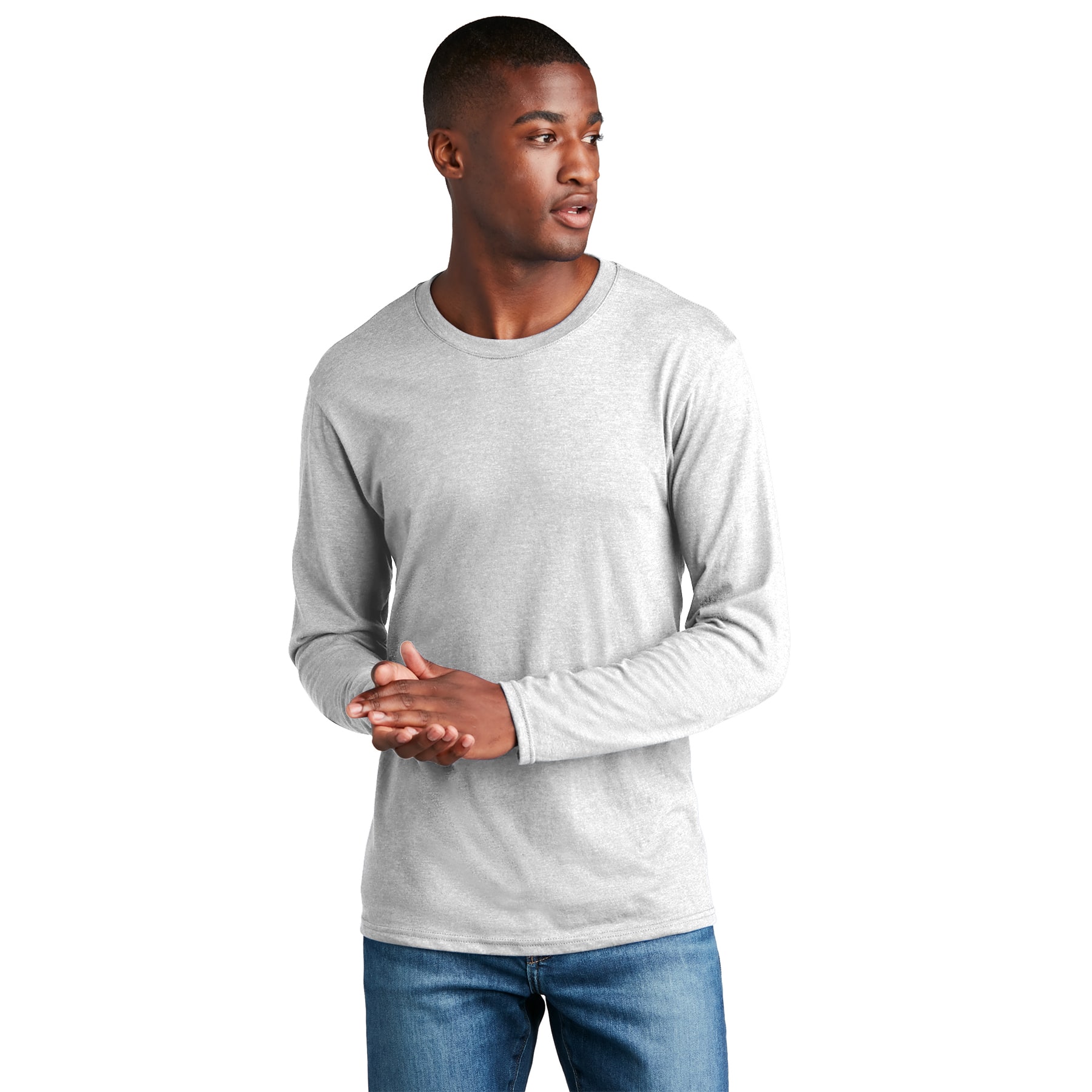 Port & Company® Fan Favorite™ Long Sleeve Blend T-Shirt
