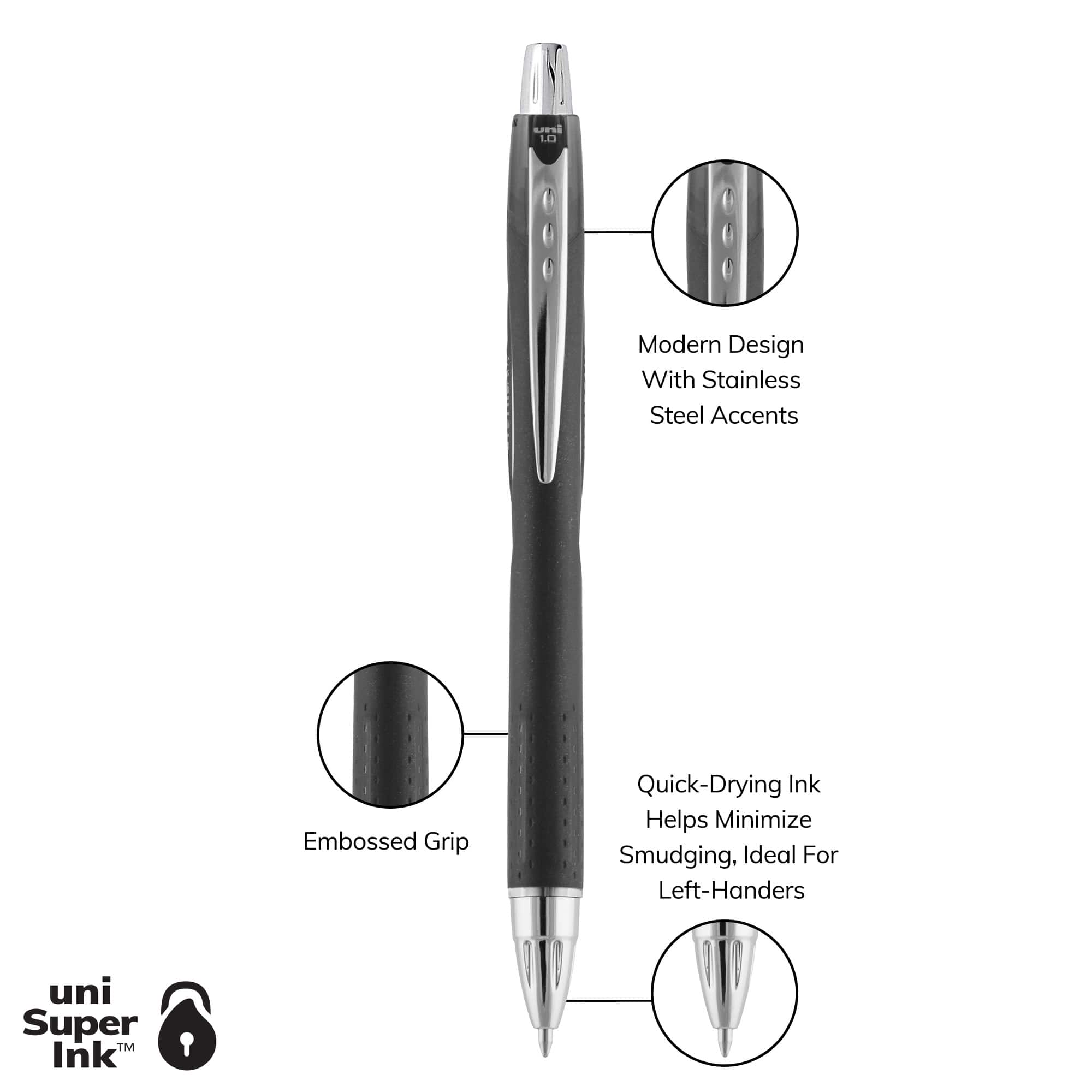 uniball™ Jetstream RT 1.0mm Ballpoint Pens, 2ct.