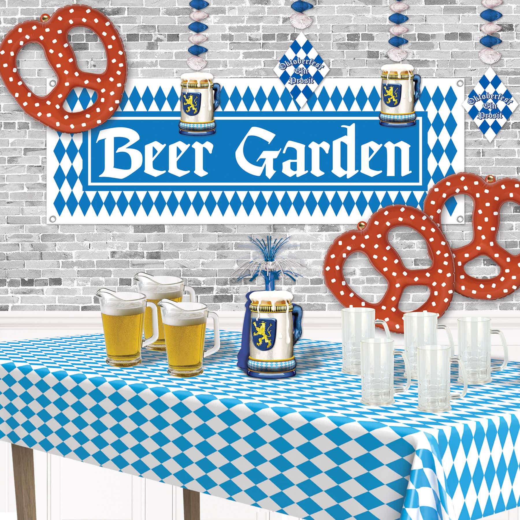 Beistle 15" Brown Inflatable Pretzels, 3ct.