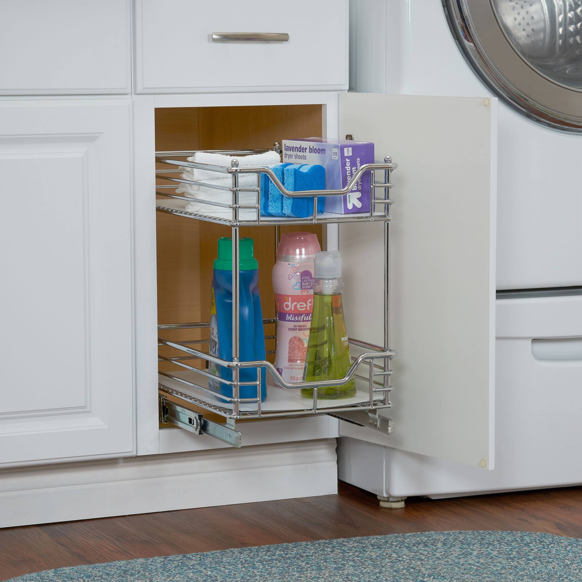 Household Essentials Glidez 2-Tier Cabinet Organizer
