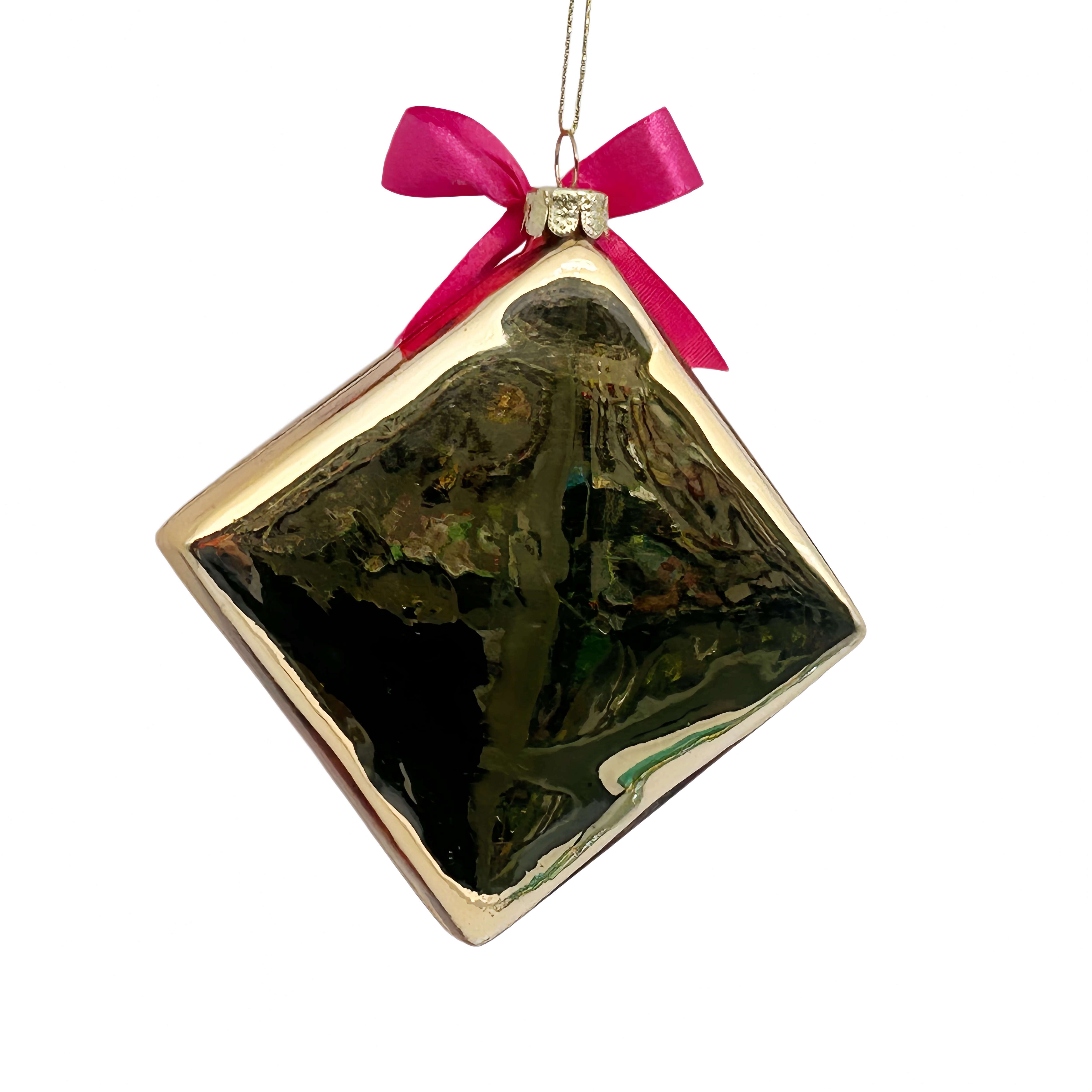 4.75" Chocolate Box Glass Ornament by Ashland®