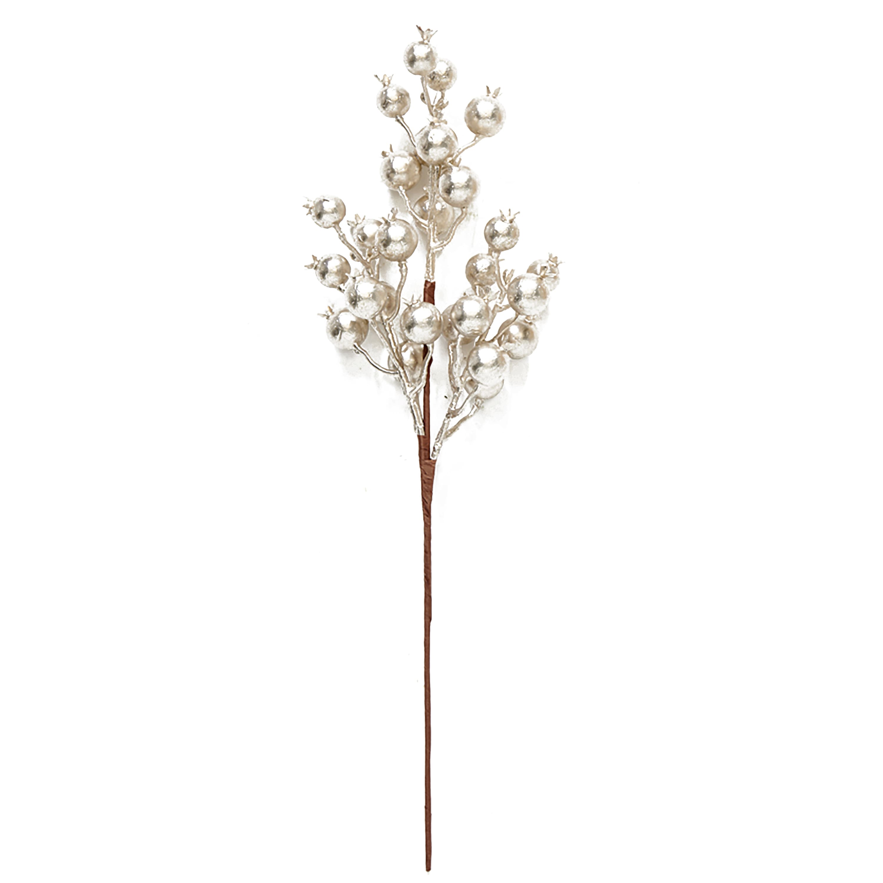 18" Holly Berry Artificial Christmas Sprays