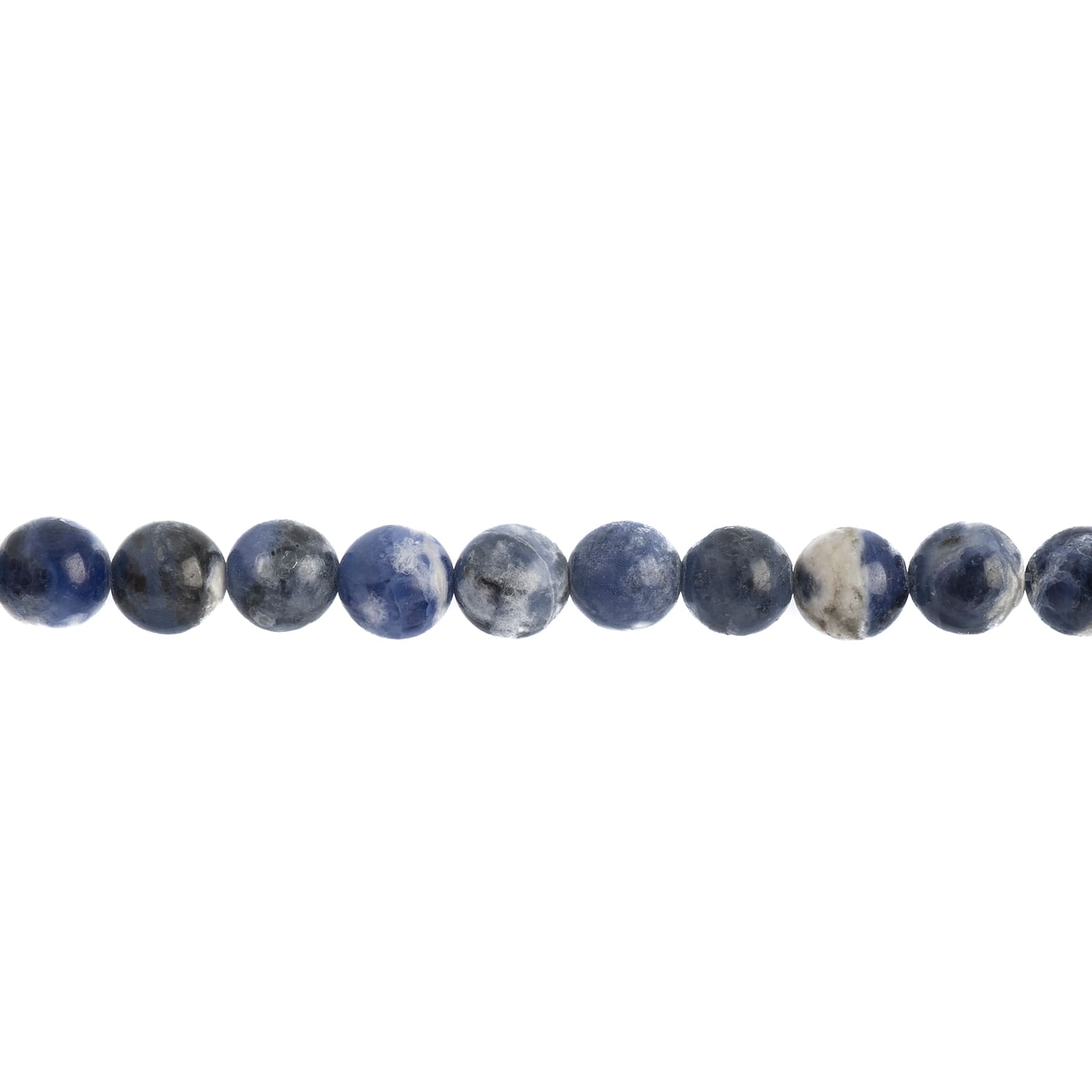 John Bead Earth's Jewels Natural Stone Round Beads, 8mm