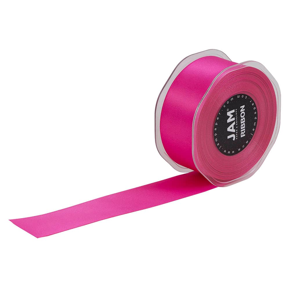 JAM Paper 1.5" x 25yd. Double Faced Satin Ribbon