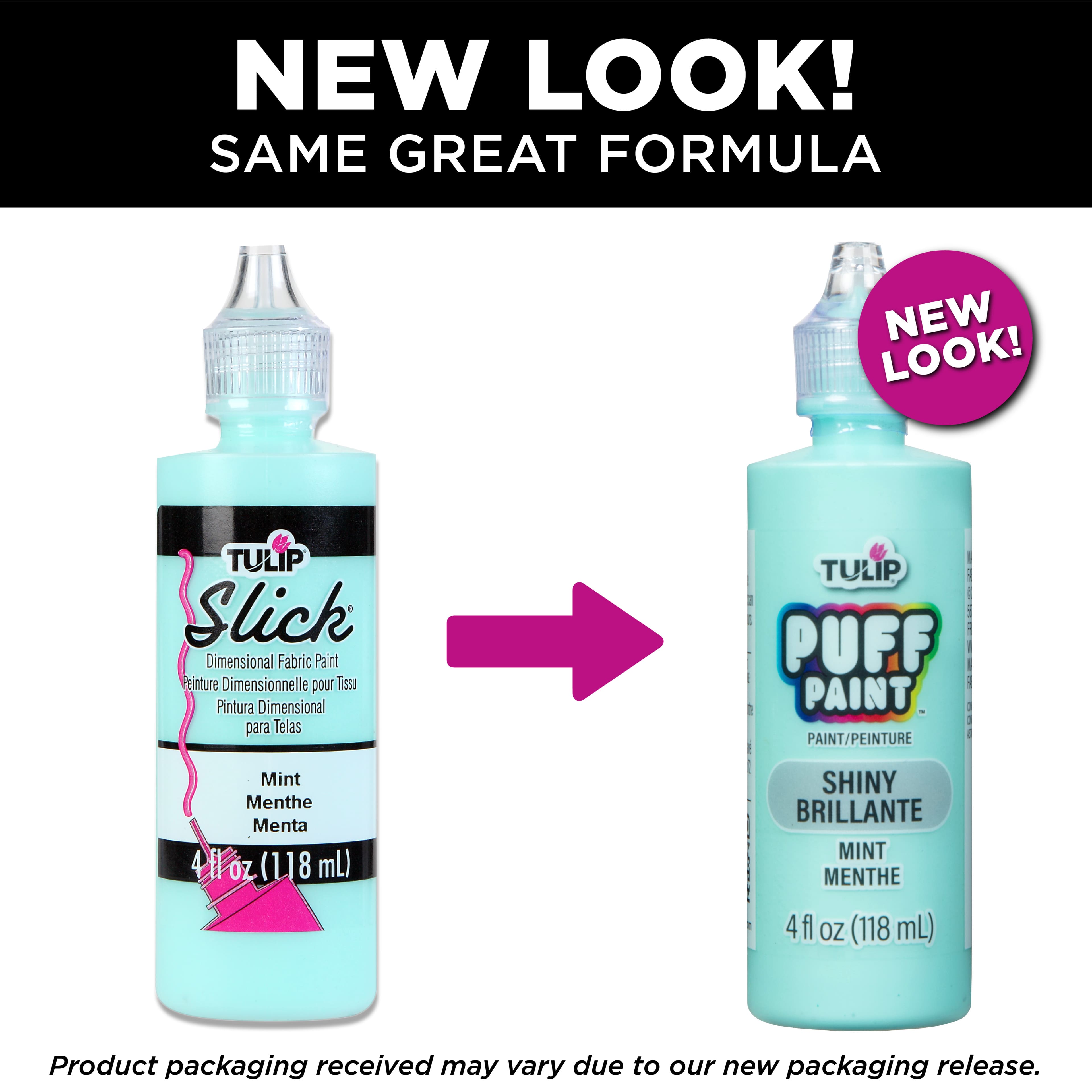 12 Pack: Tulip® Puff Paint™ 4oz. Dimensional Fabric Paint