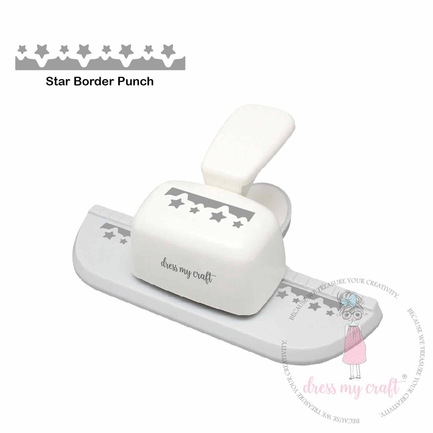 Dress My Craft® Star Border Punch