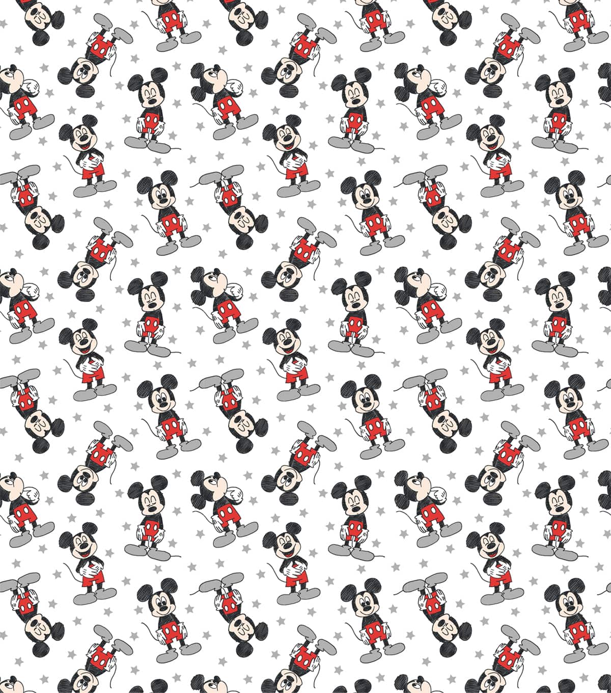 Disney® Mickey Mouse Star Struck Cotton Fabric