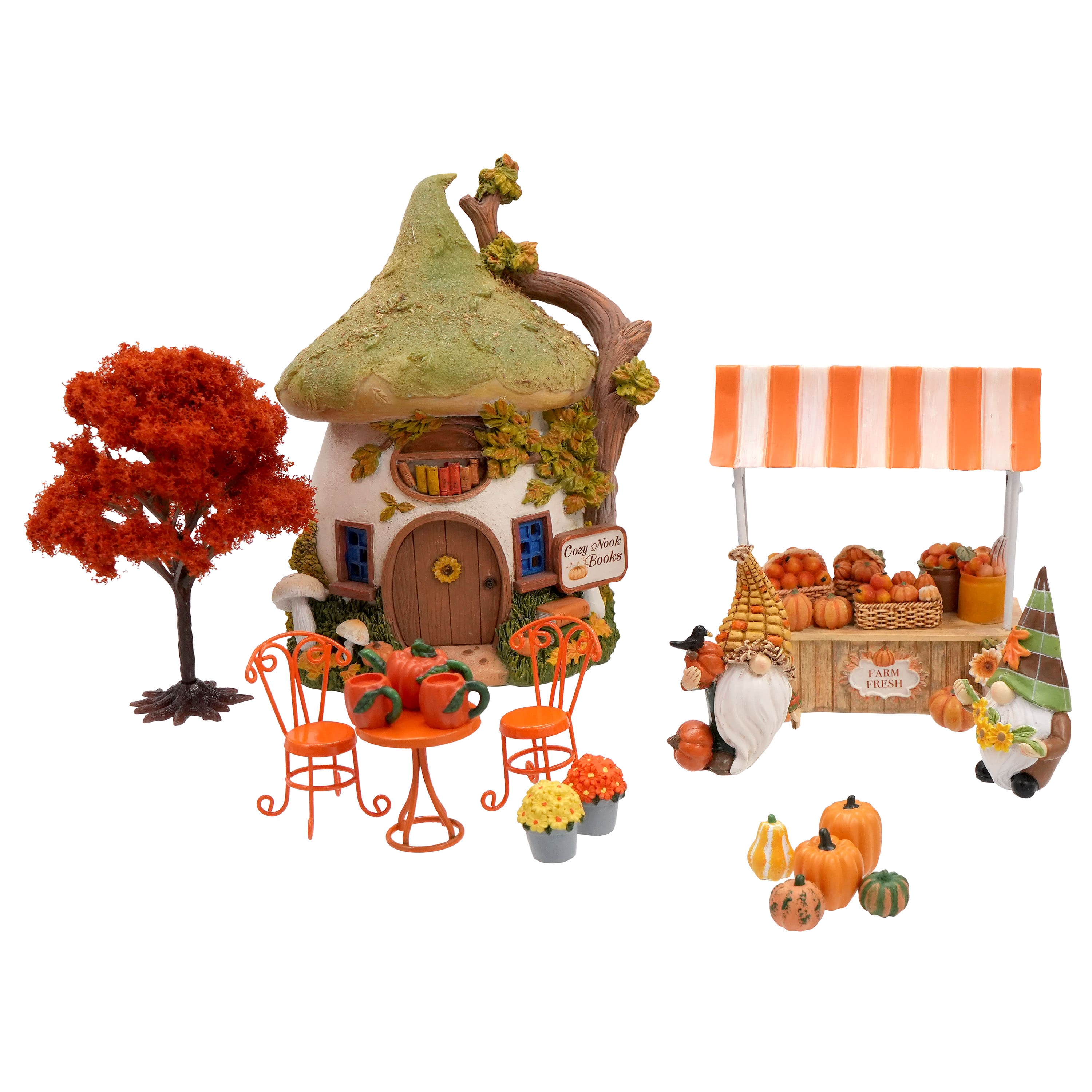 Mini Pumpkin Teapot & Cups by Ashland®