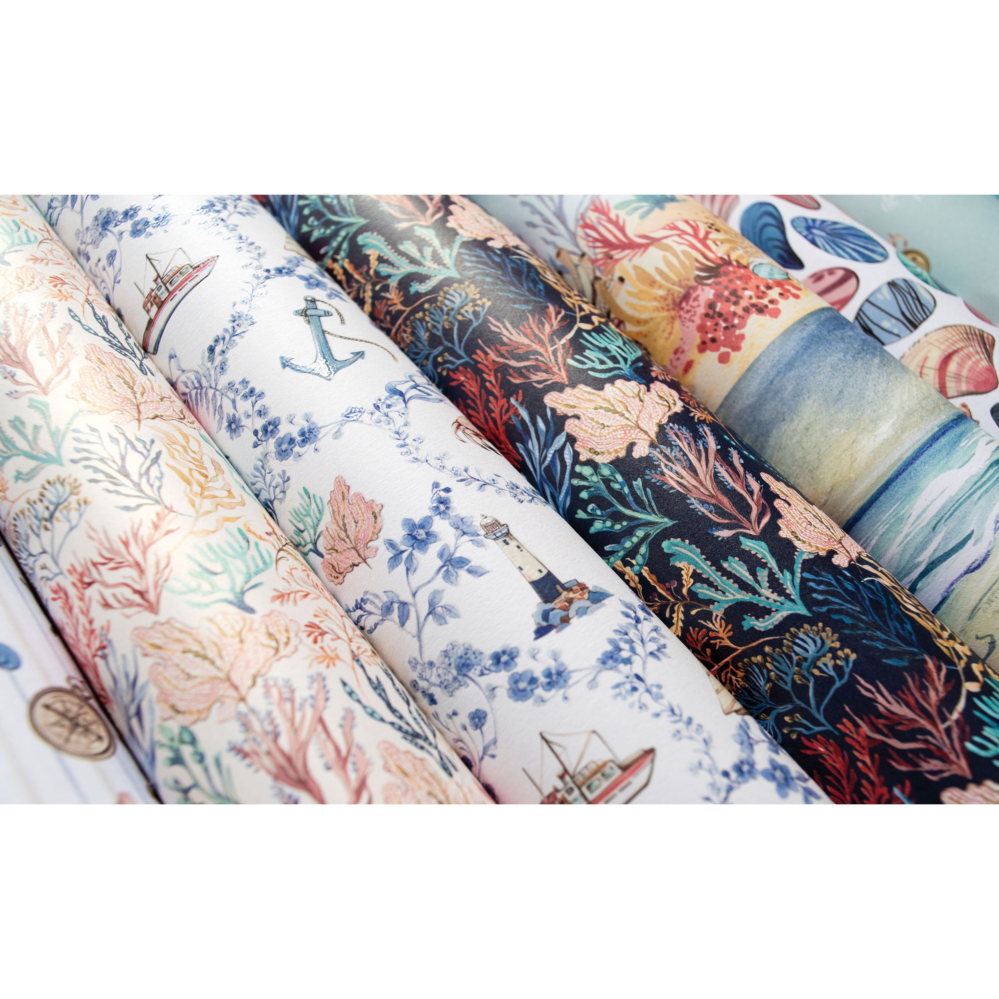 Craft Consortium Double-Sided Paper Pad 12" x 12" 40 ct. Ocean Tale
