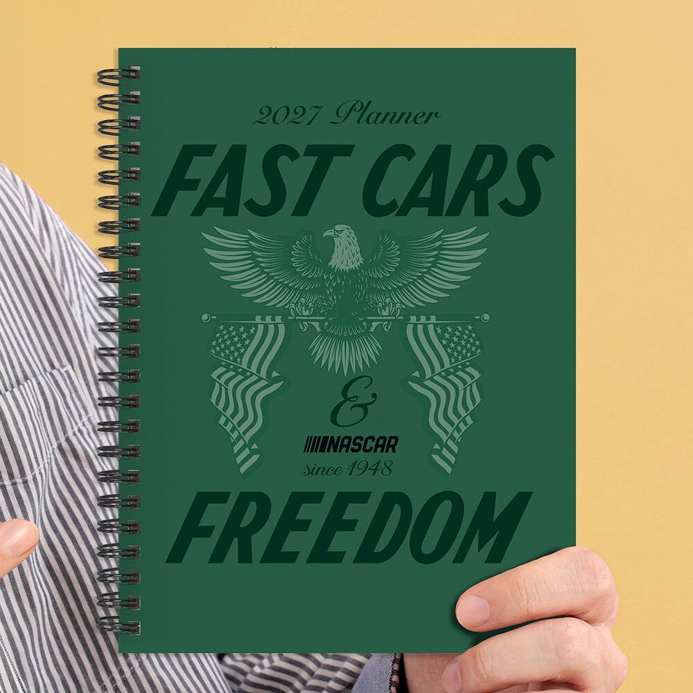 2027 Nascar Medium Weekly Monthly Planner