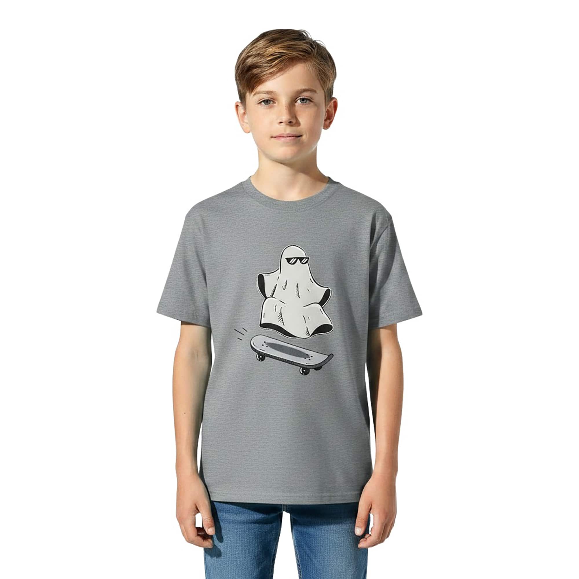 Skater Ghost Youth T-Shirt