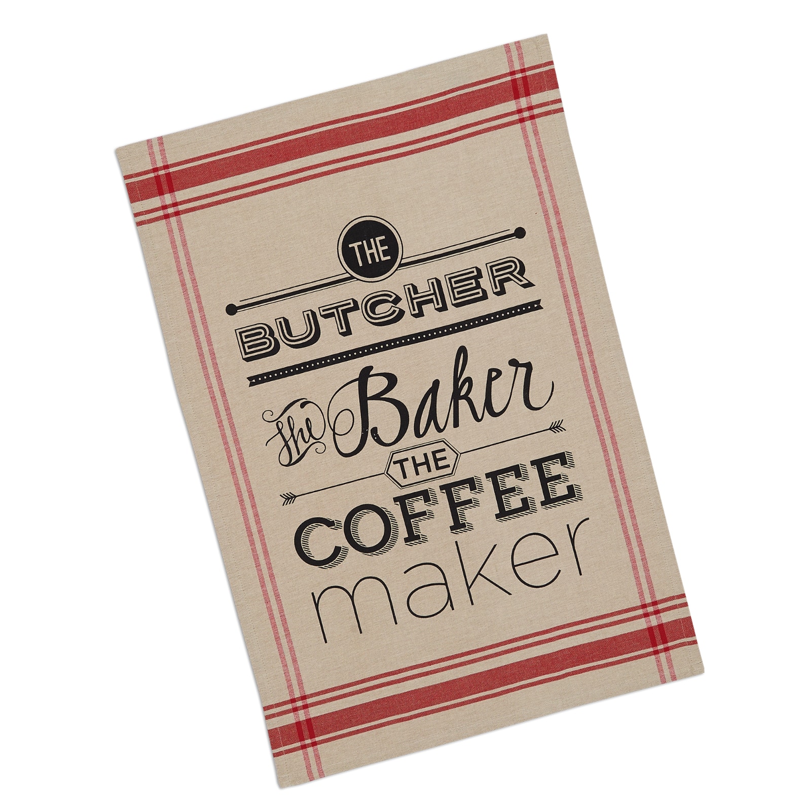 Butcher Block Stripe Kitchen Set
