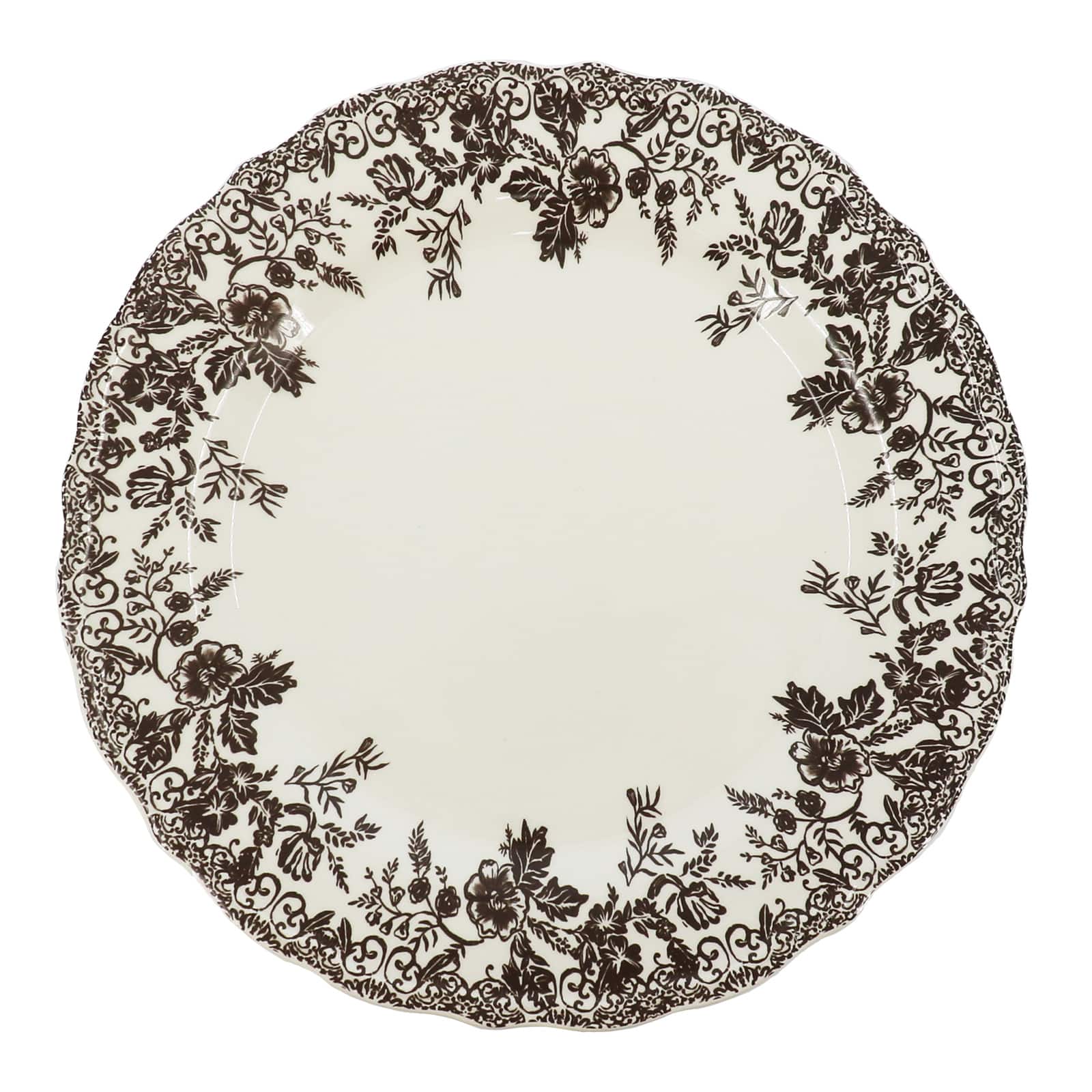 8.6" Fall Floral Ceramic Plate by Ashland®