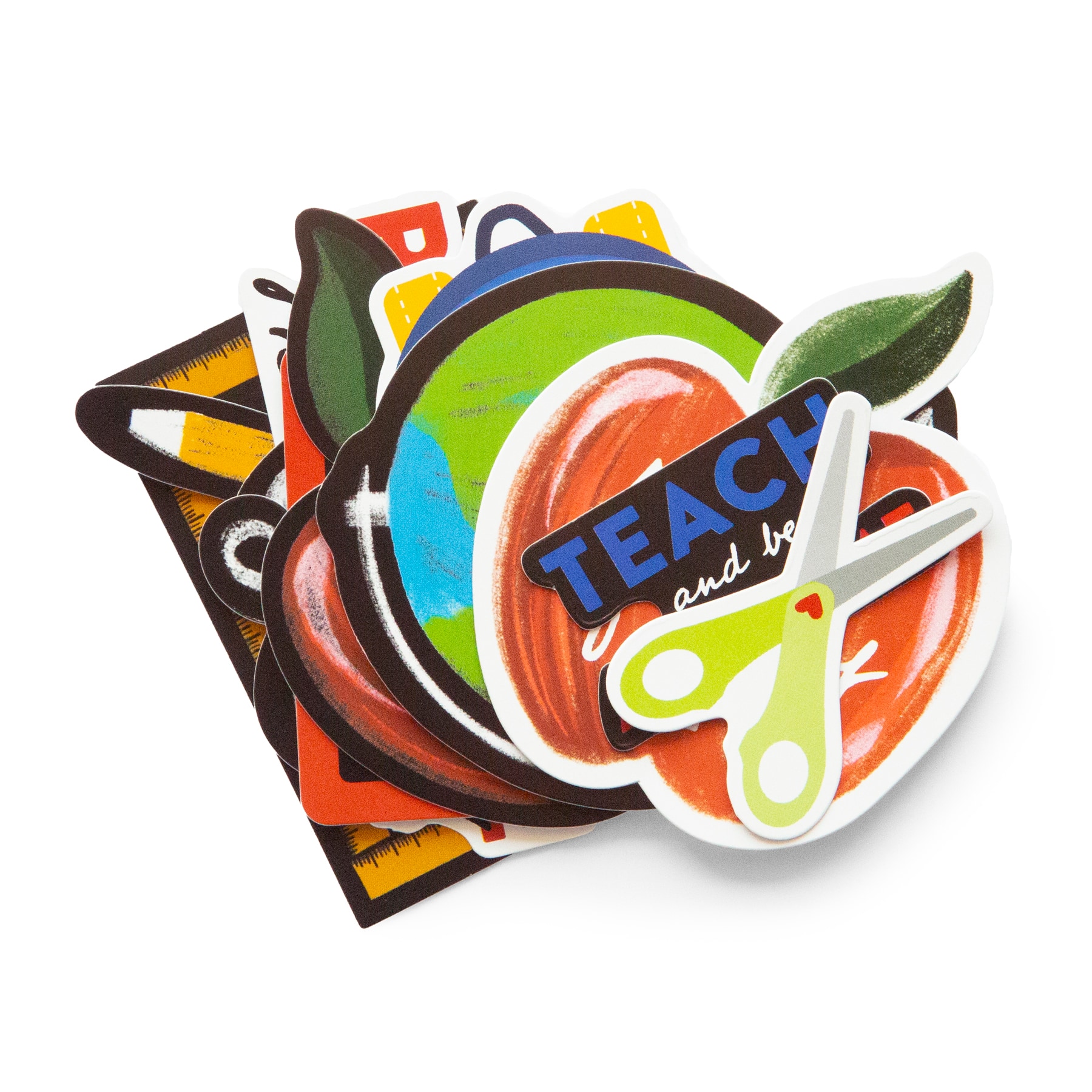 12 Pack: School Die Cut Stickers by Recollections™