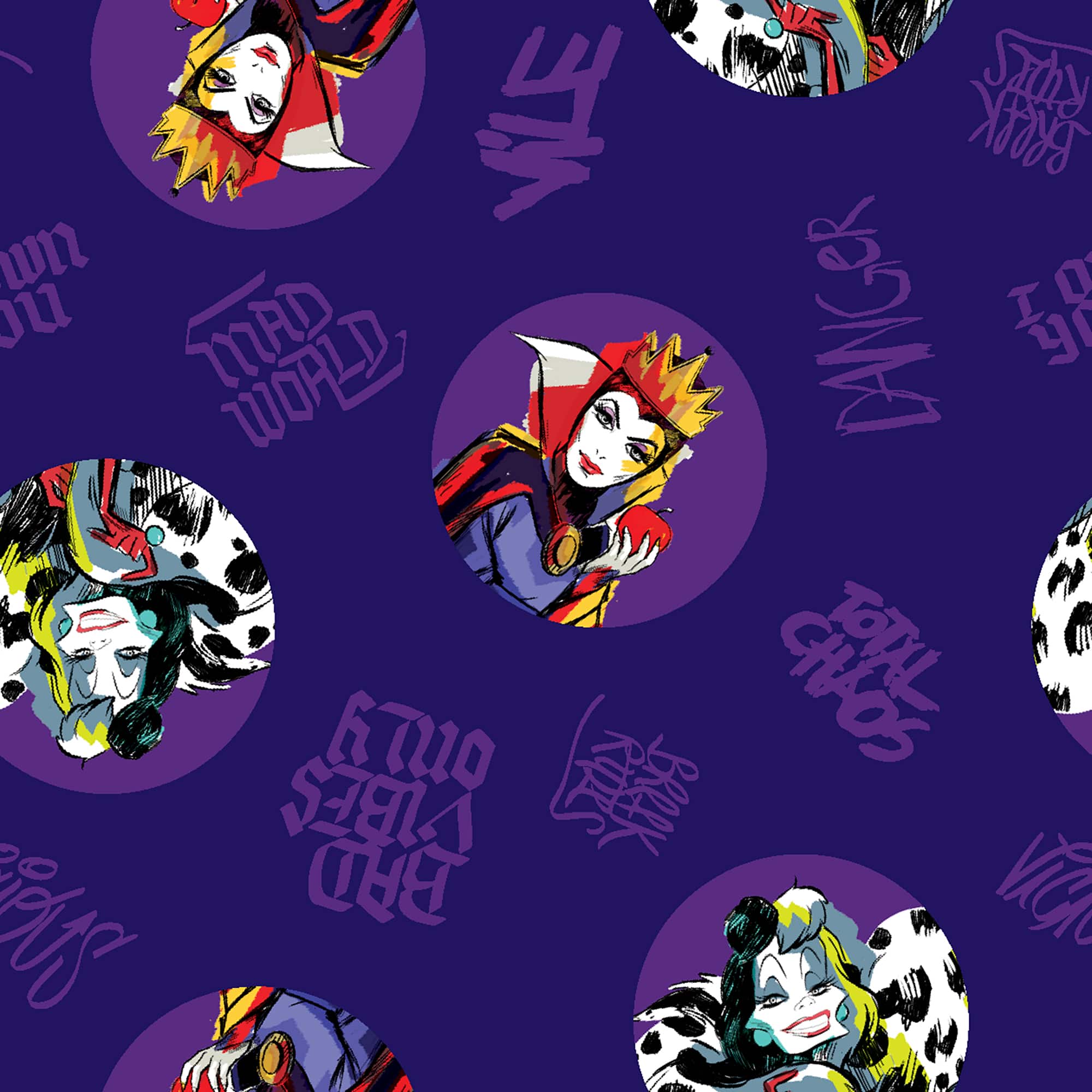 Springs Creative Disney® Villians Cotton Fabric