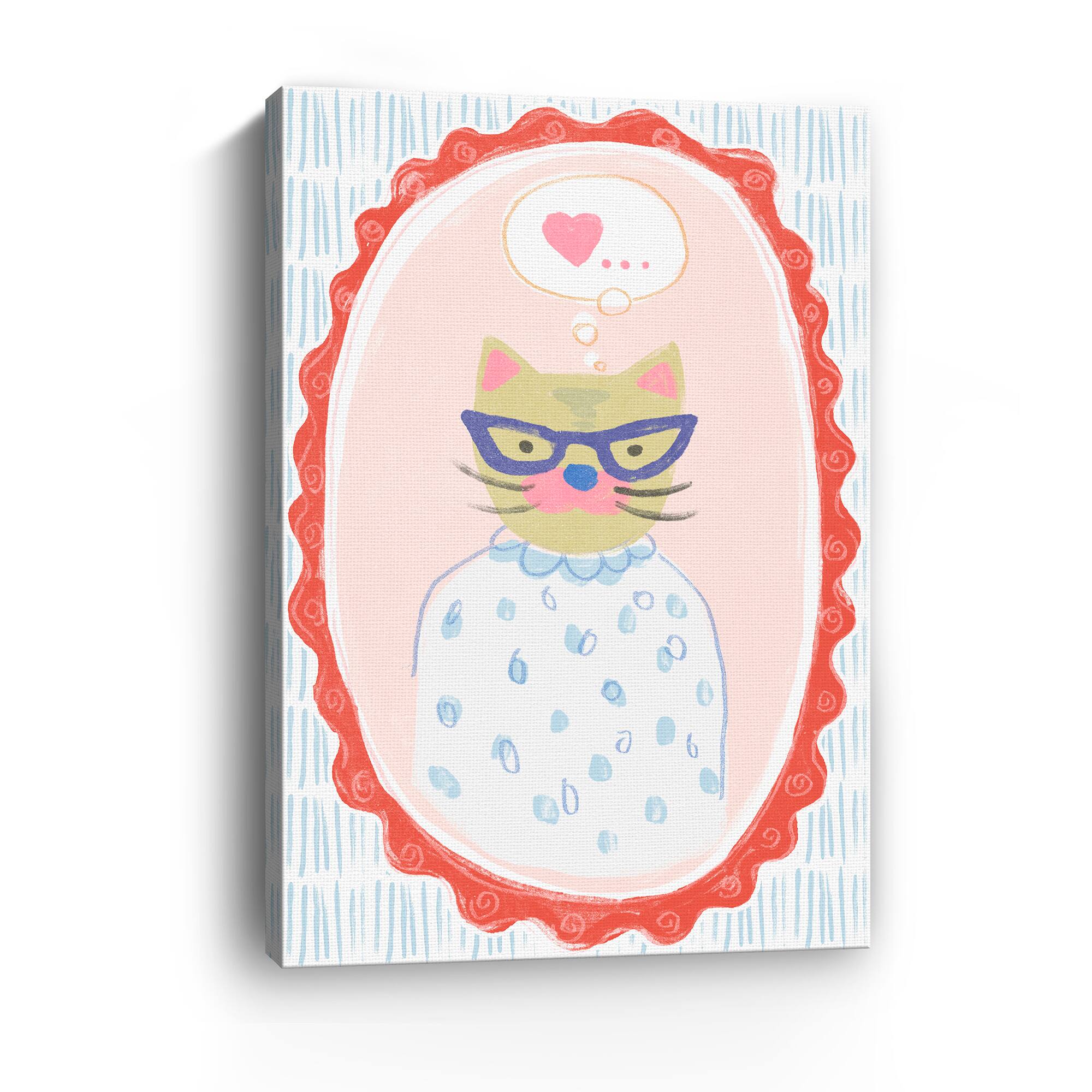 Cameo Characters B Canvas Giclée Art