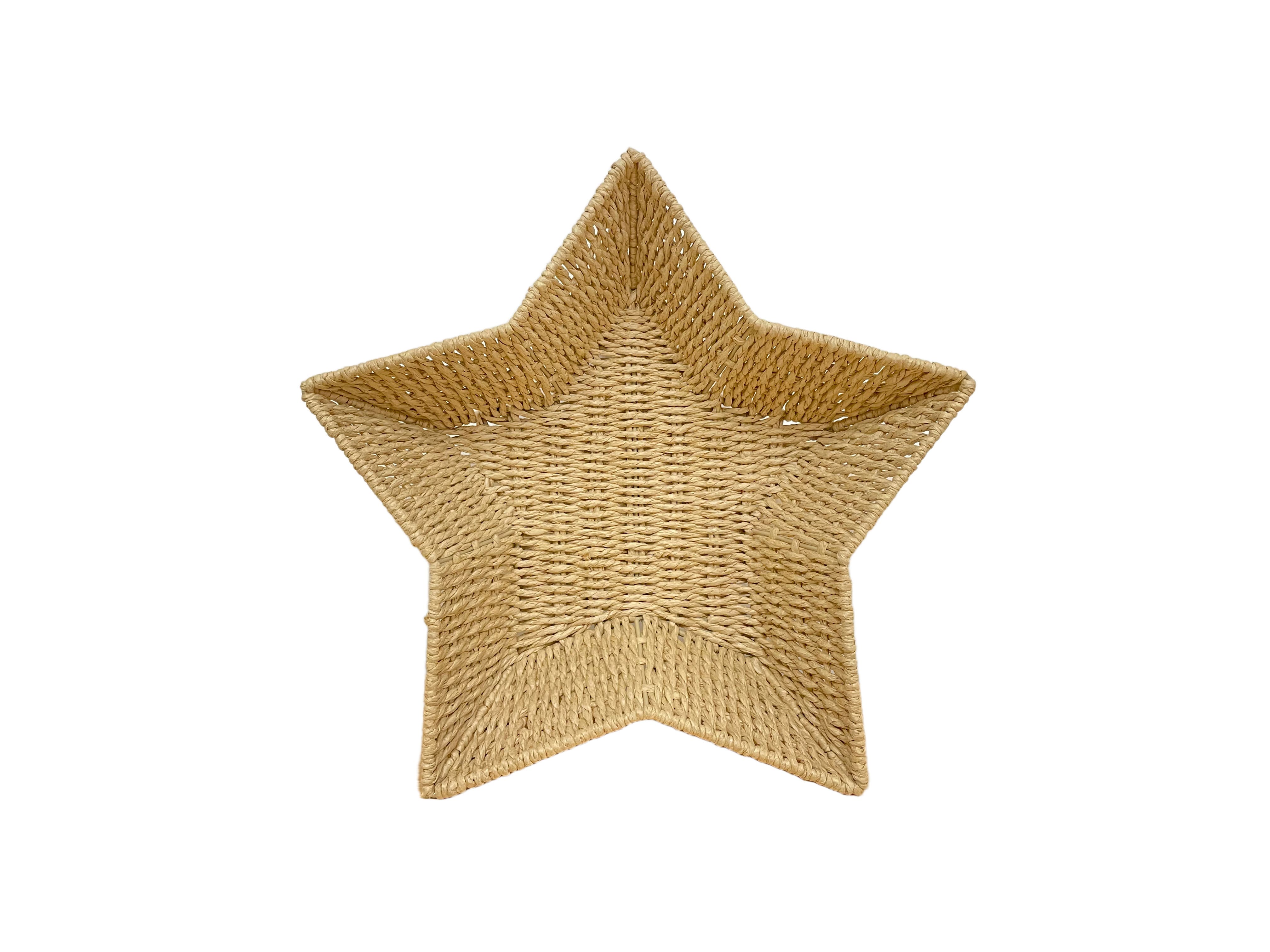 Star Woven Paper Tray by Celebrate It