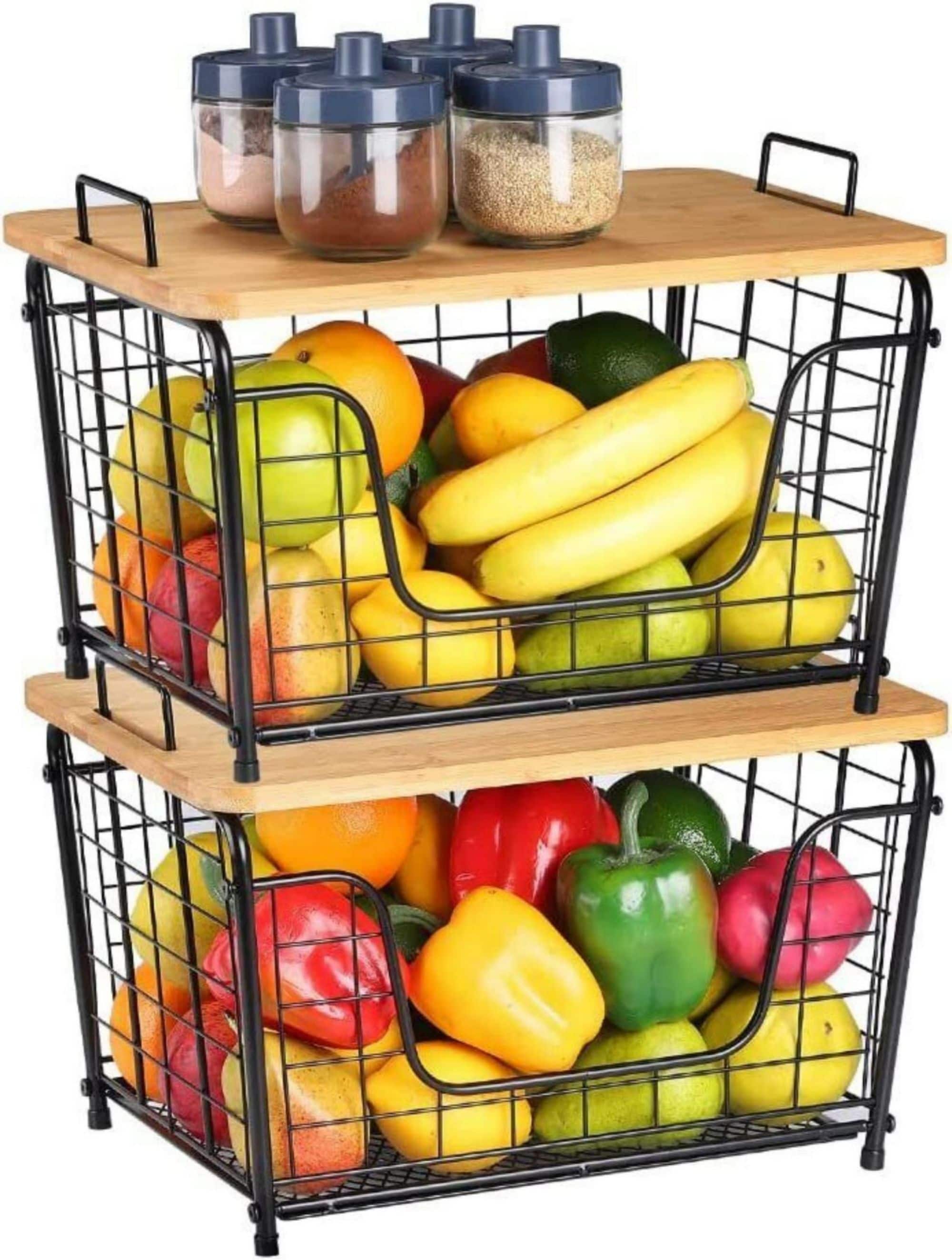NEX™ 14" Organizer Bin with Bamboo Lid