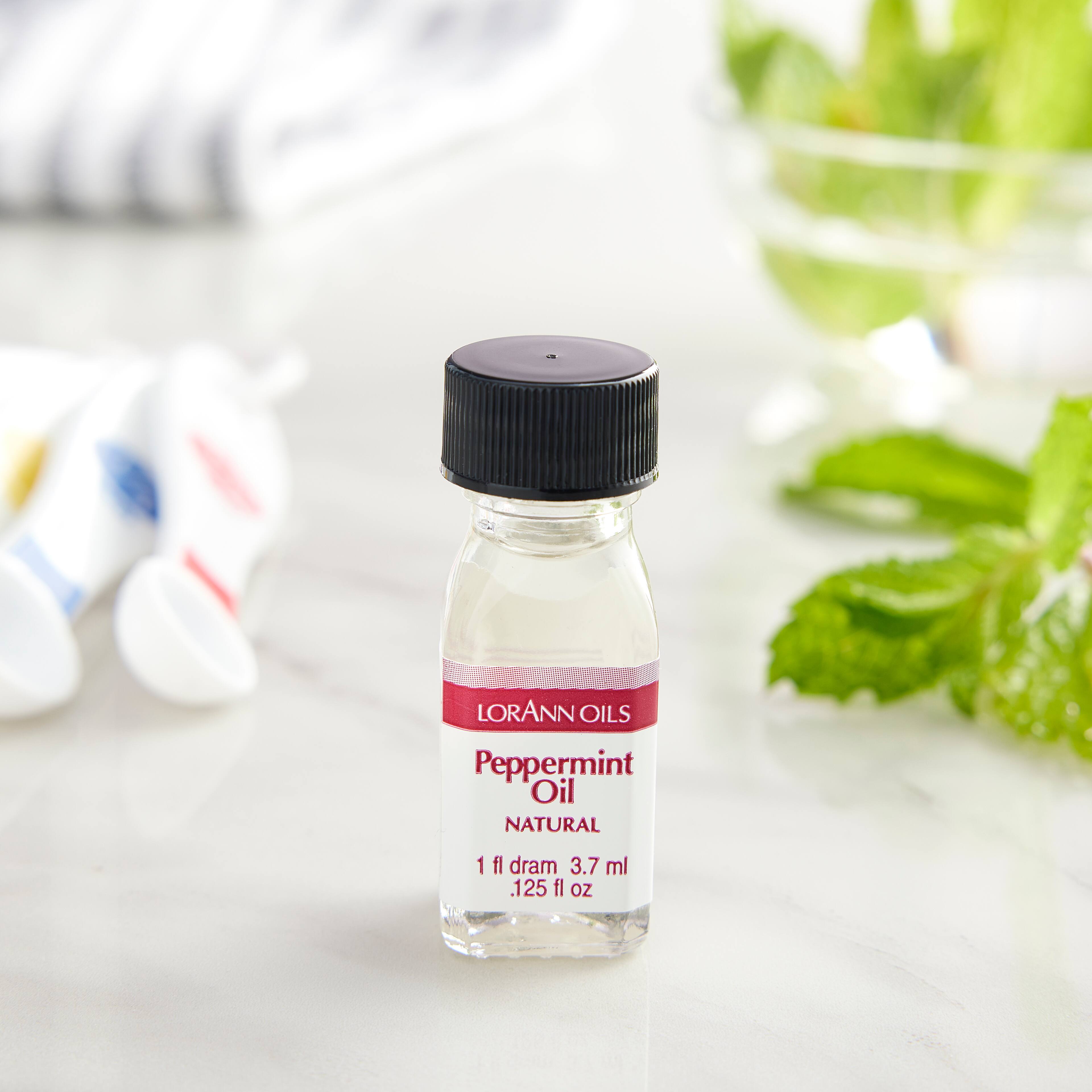 LorAnn Oils Peppermint Oil, Natural, Twin Pack